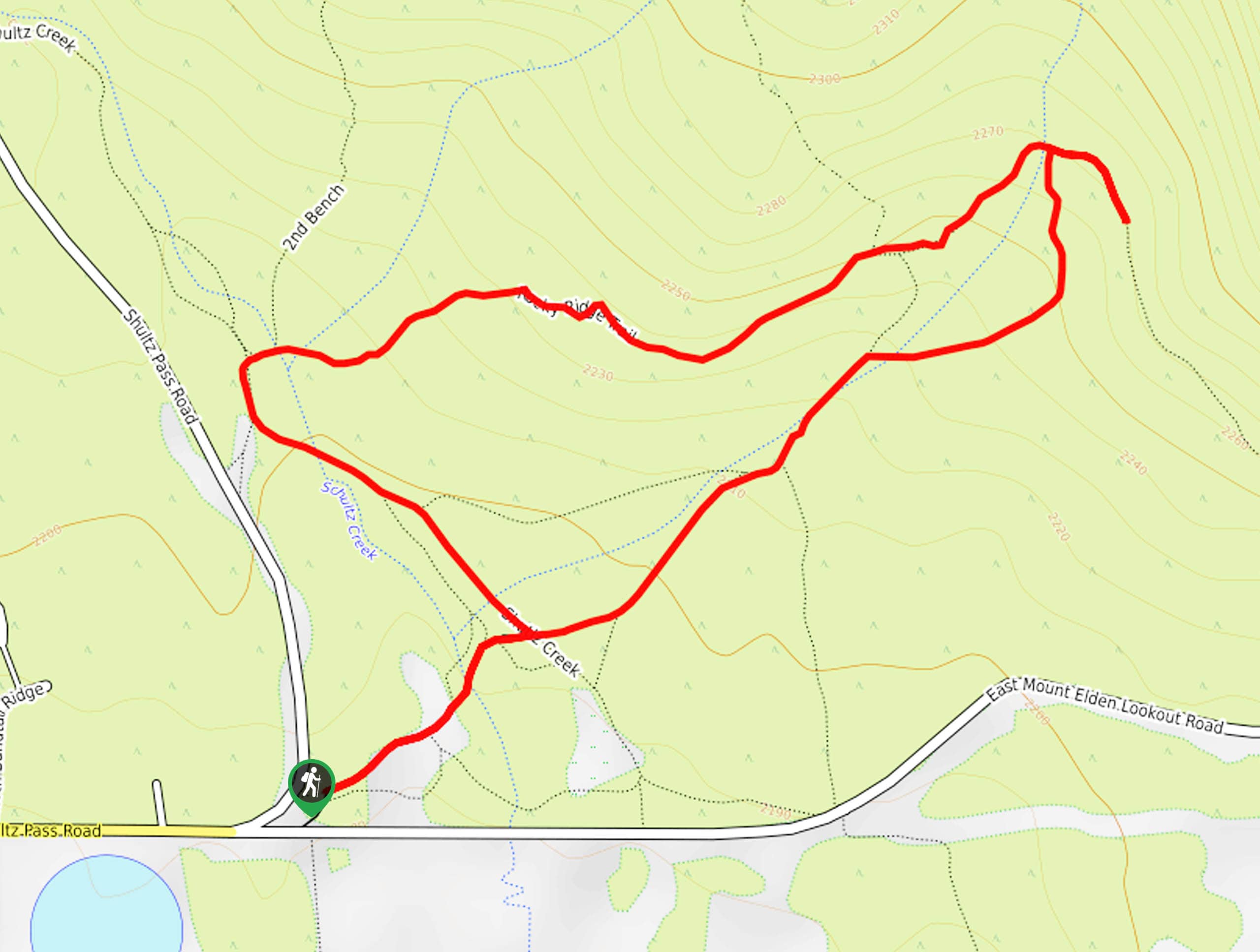 Rocky Ridge Loop Map