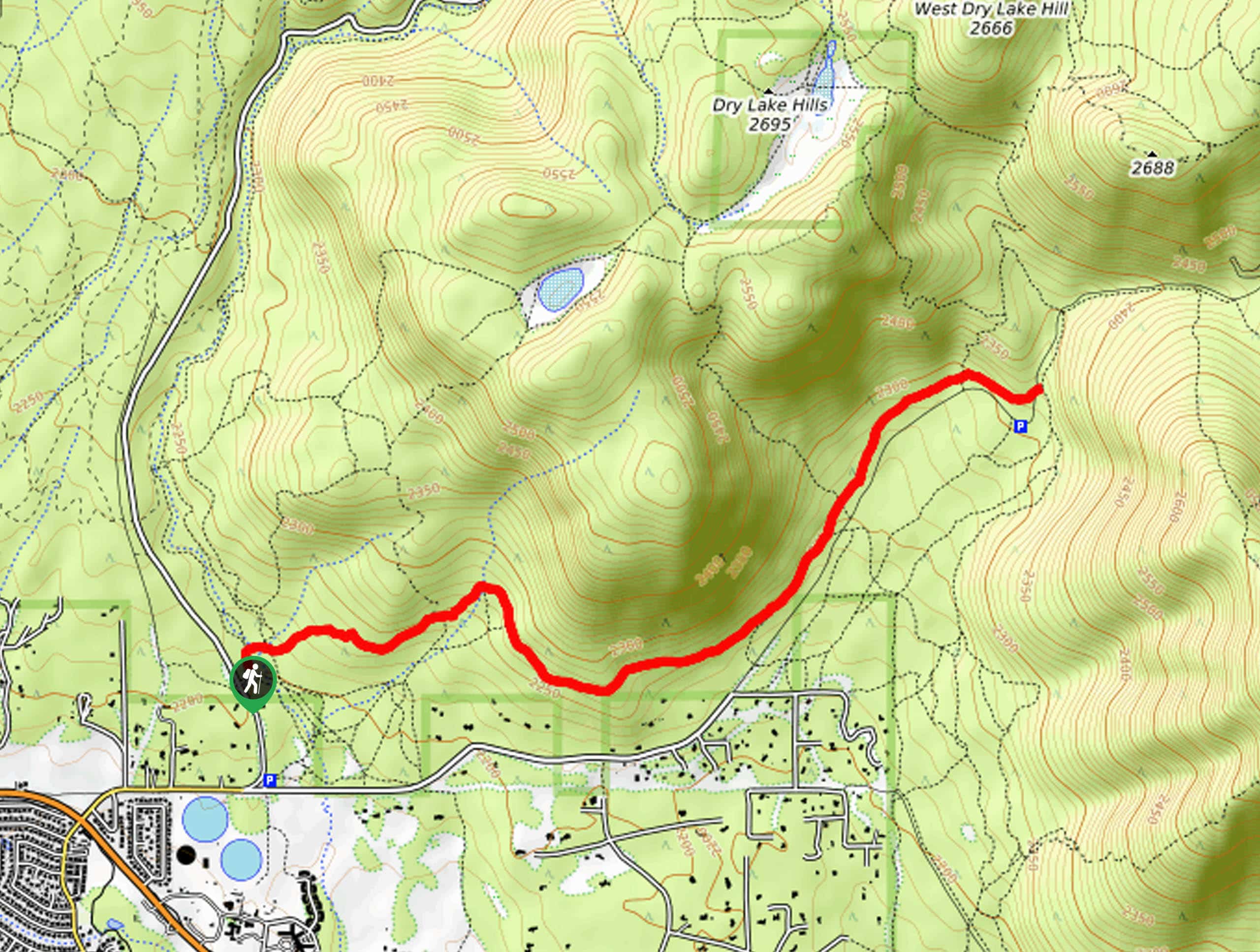 Rocky Ridge Trail Map