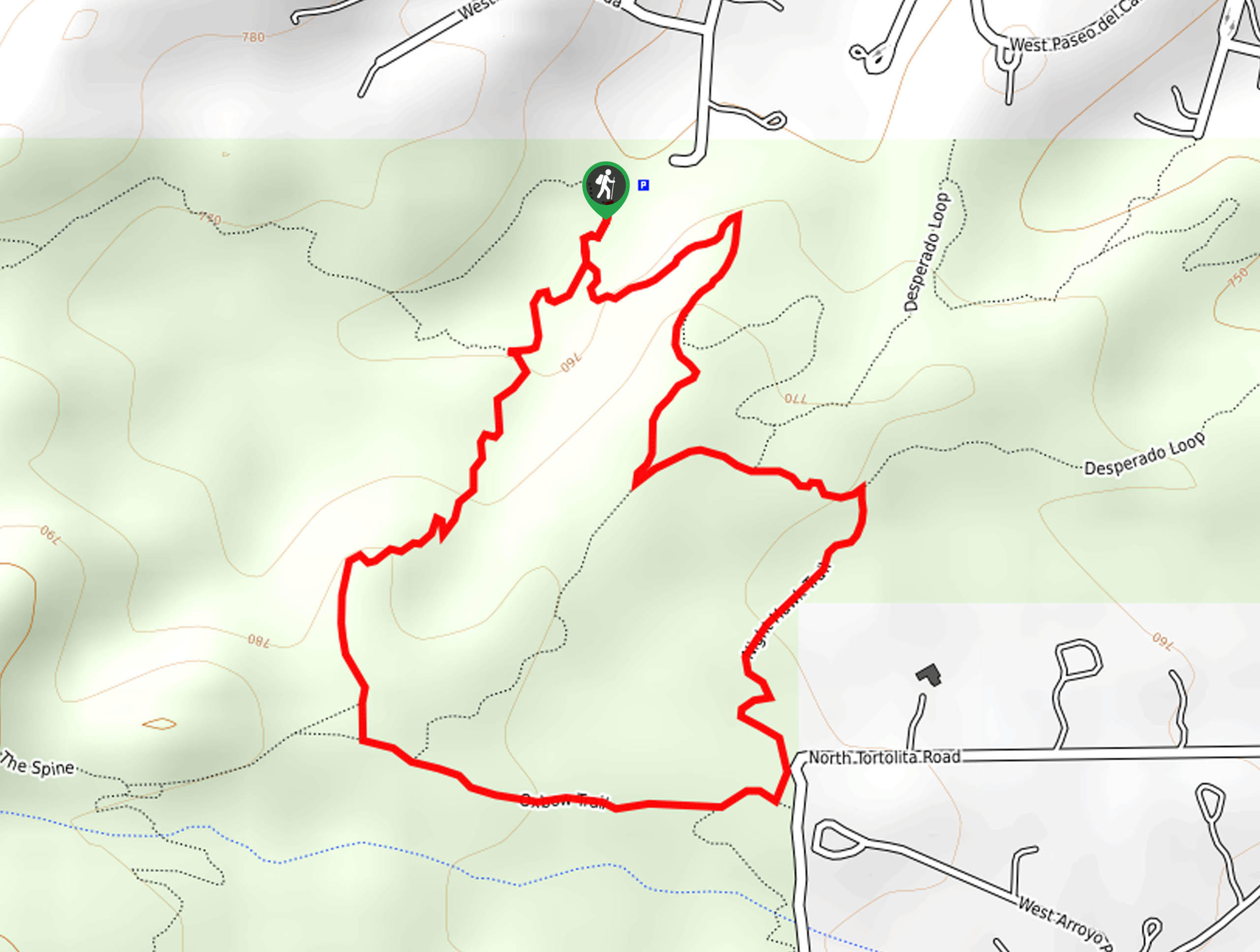Wildflower Ridge, Oxbow, and Desperado Loop