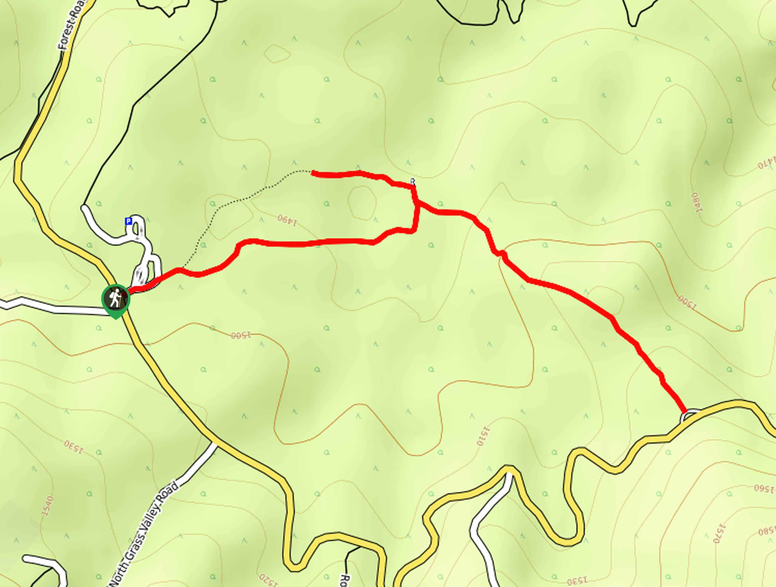 Metate Trail Map