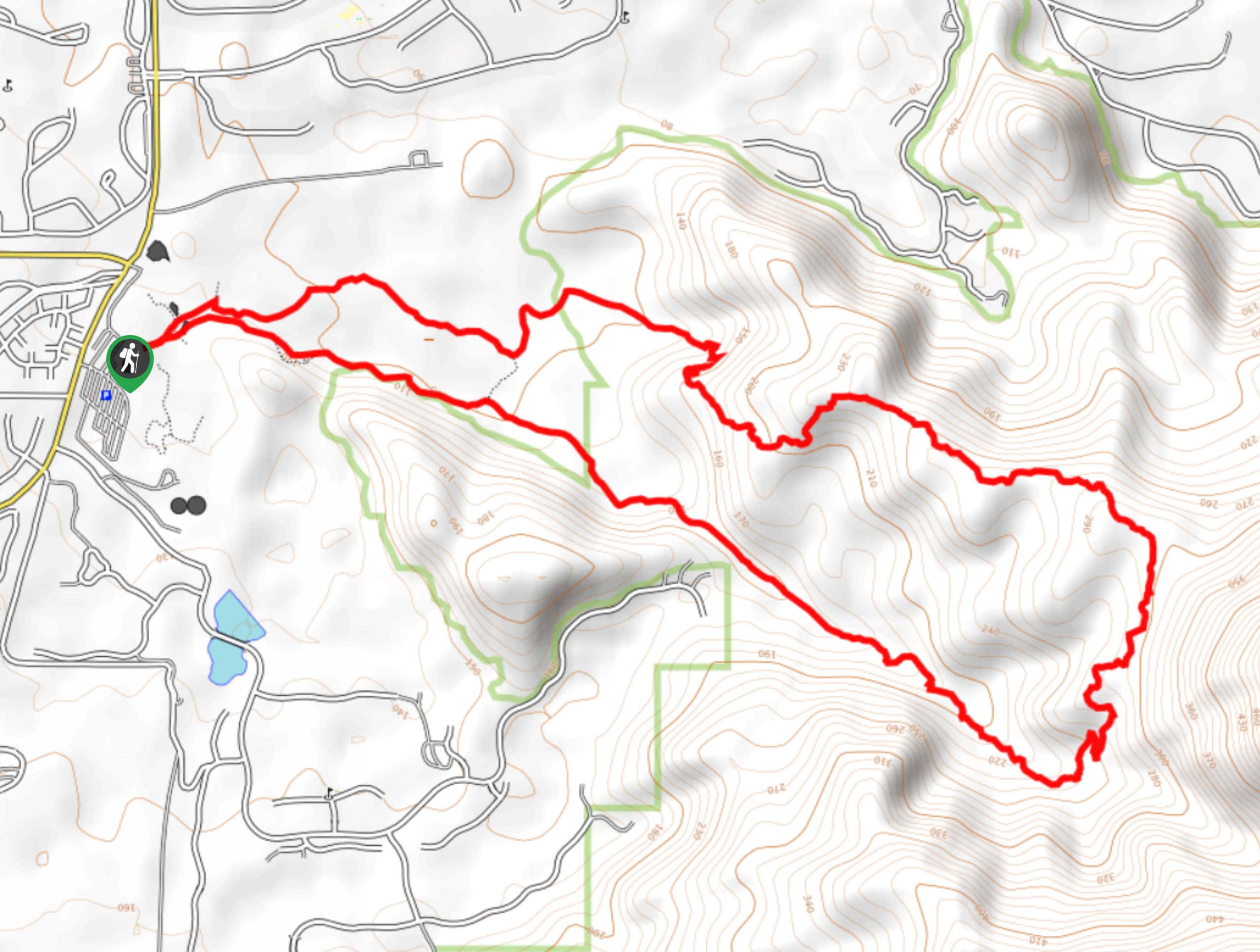 The Living Desert Wilderness Loop Trail Map