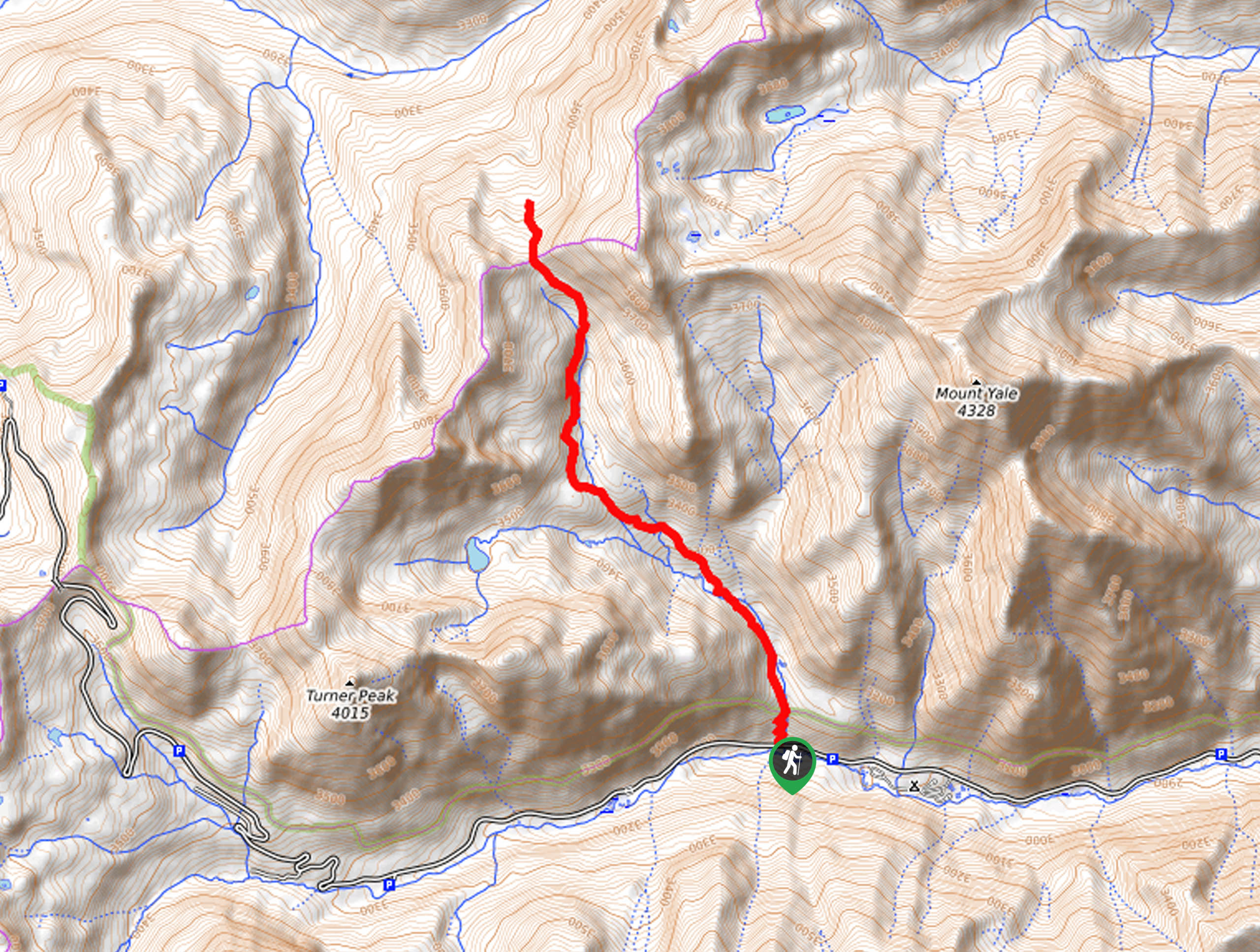 Brown’s Cabin Trail Map
