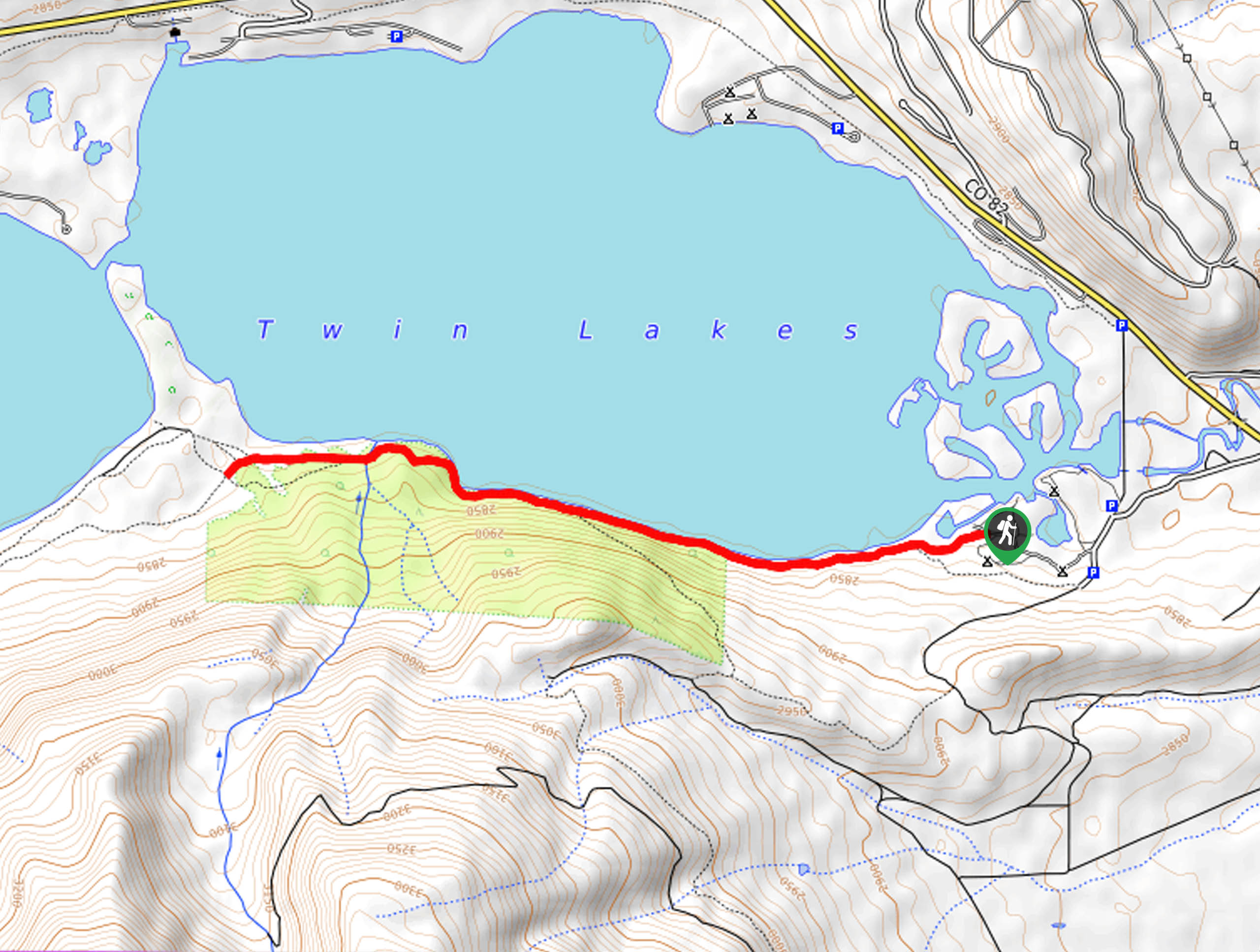 Interlaken Trail Map