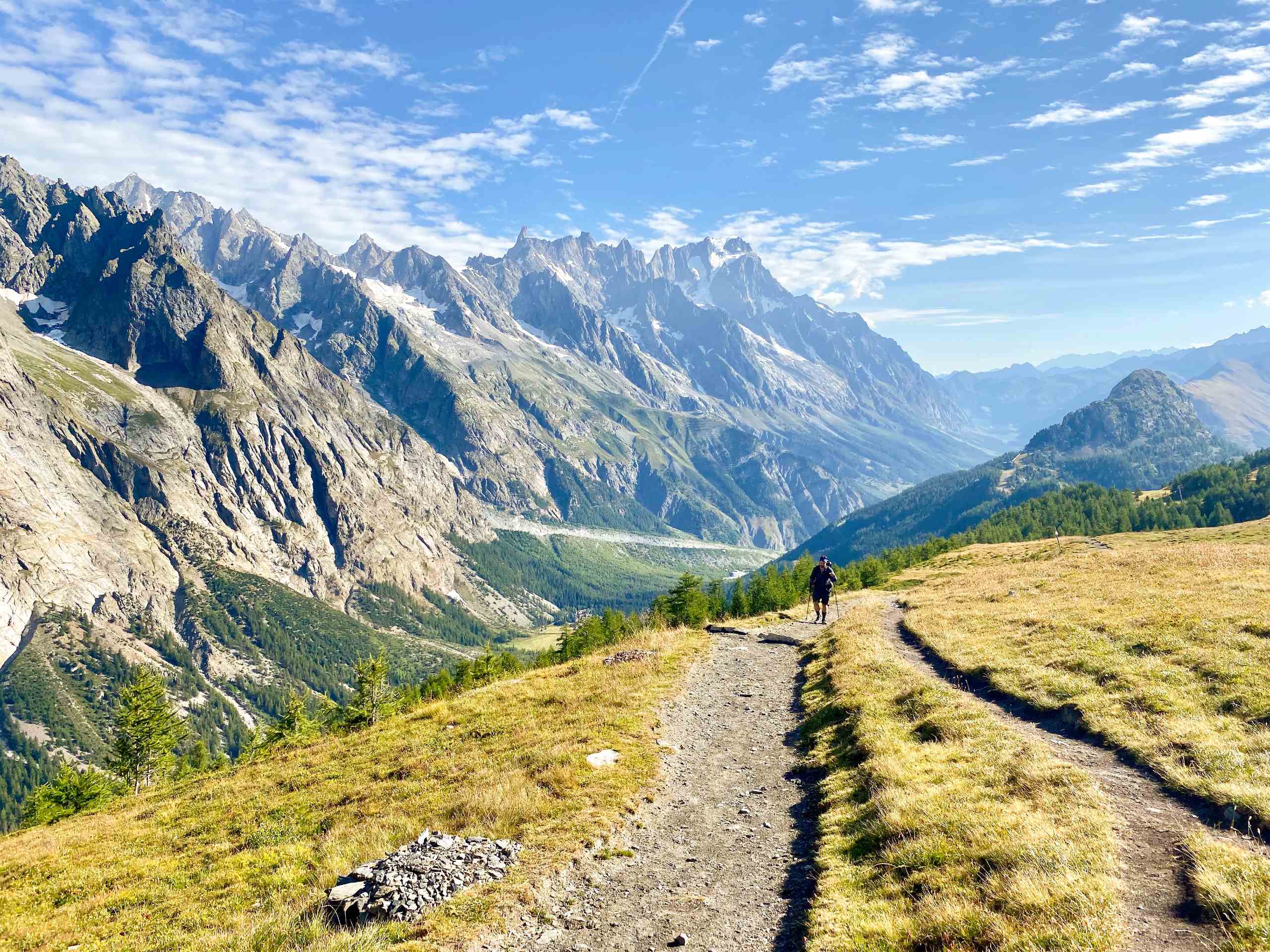 When is the best time to hike Tour du Mont Blanc - Beautiful valleys and rugged mountains surrounding the trail
