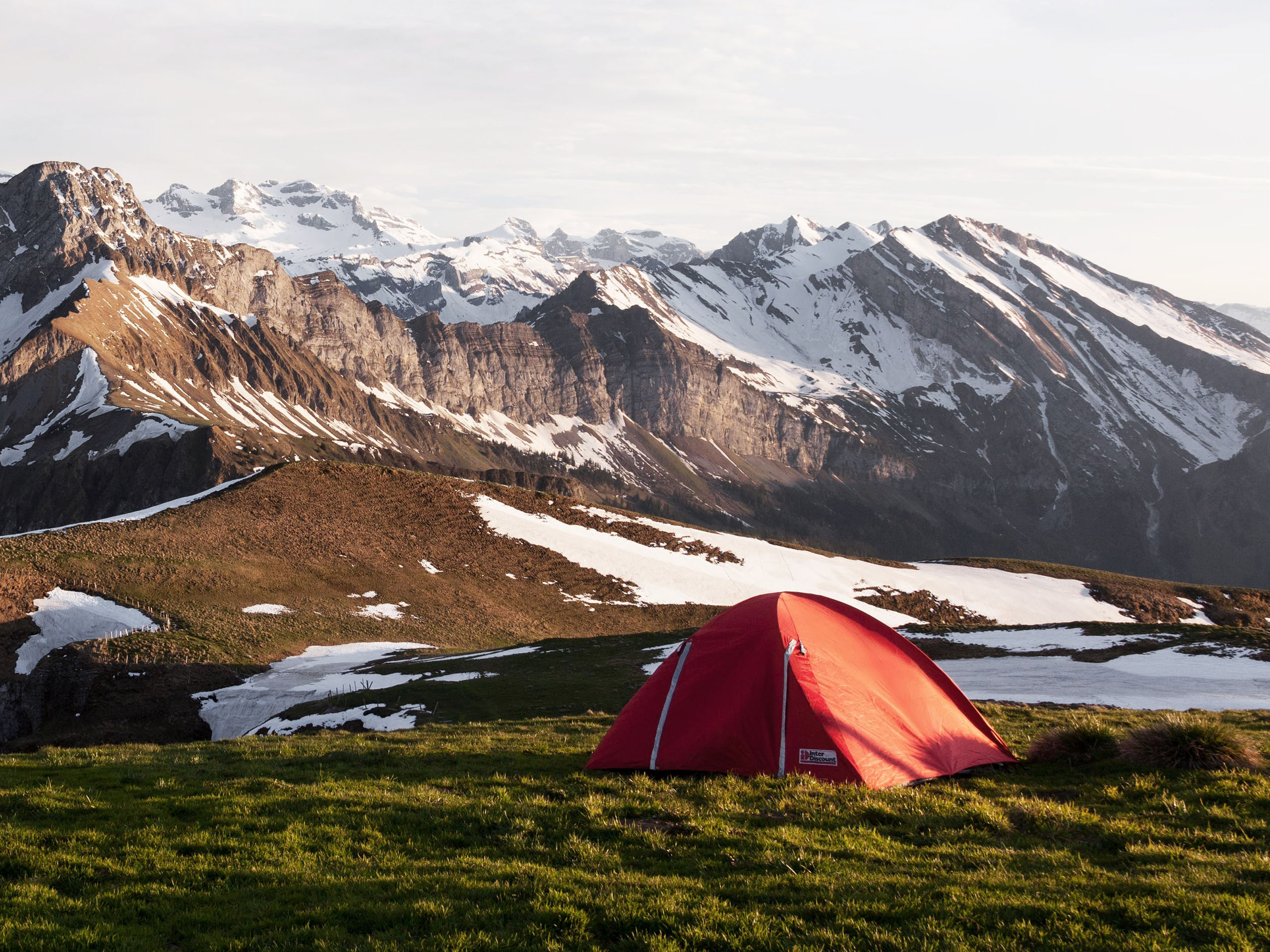 Consider tenting along the Tour du Mont Blanc