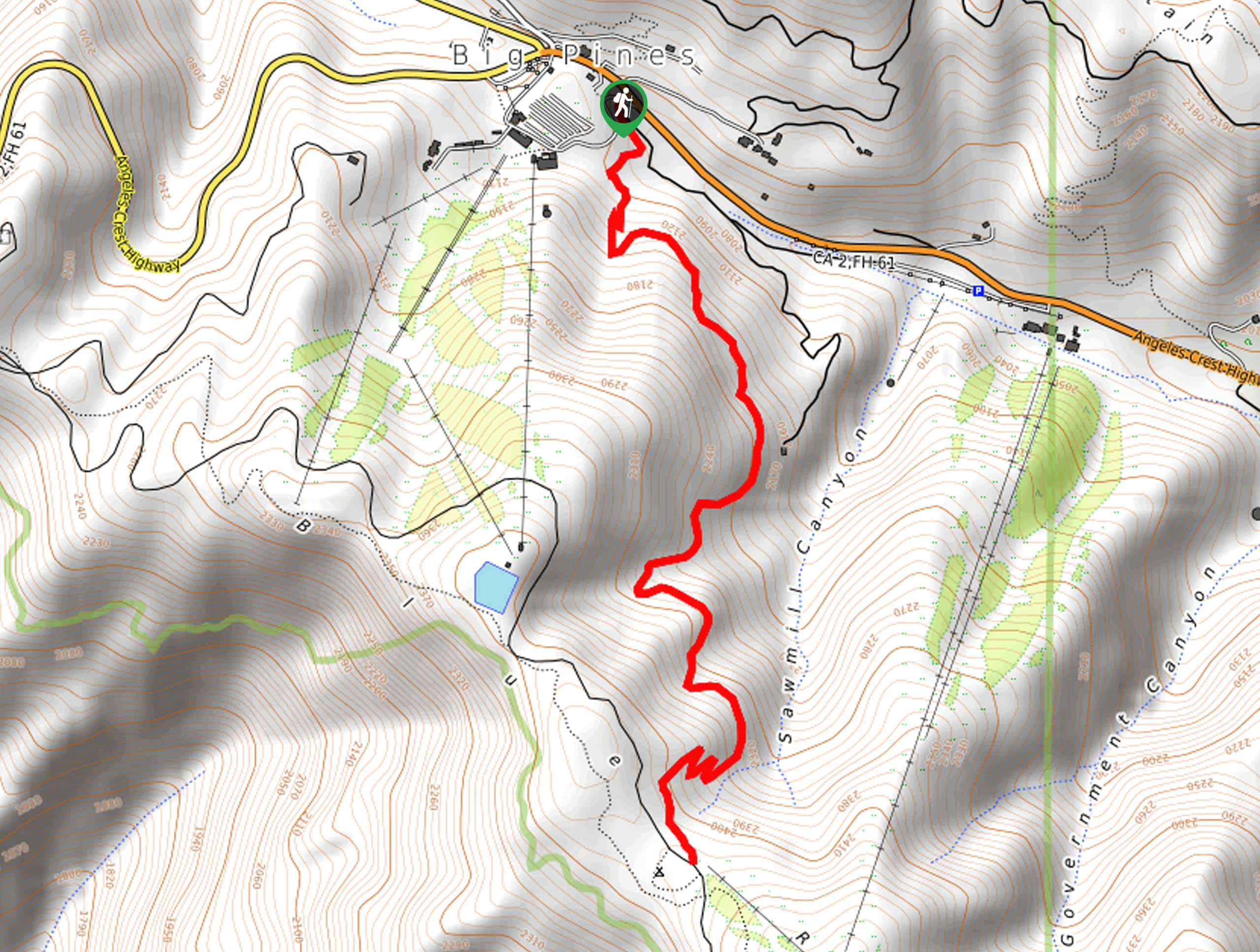 Blue Ridge Trail Map