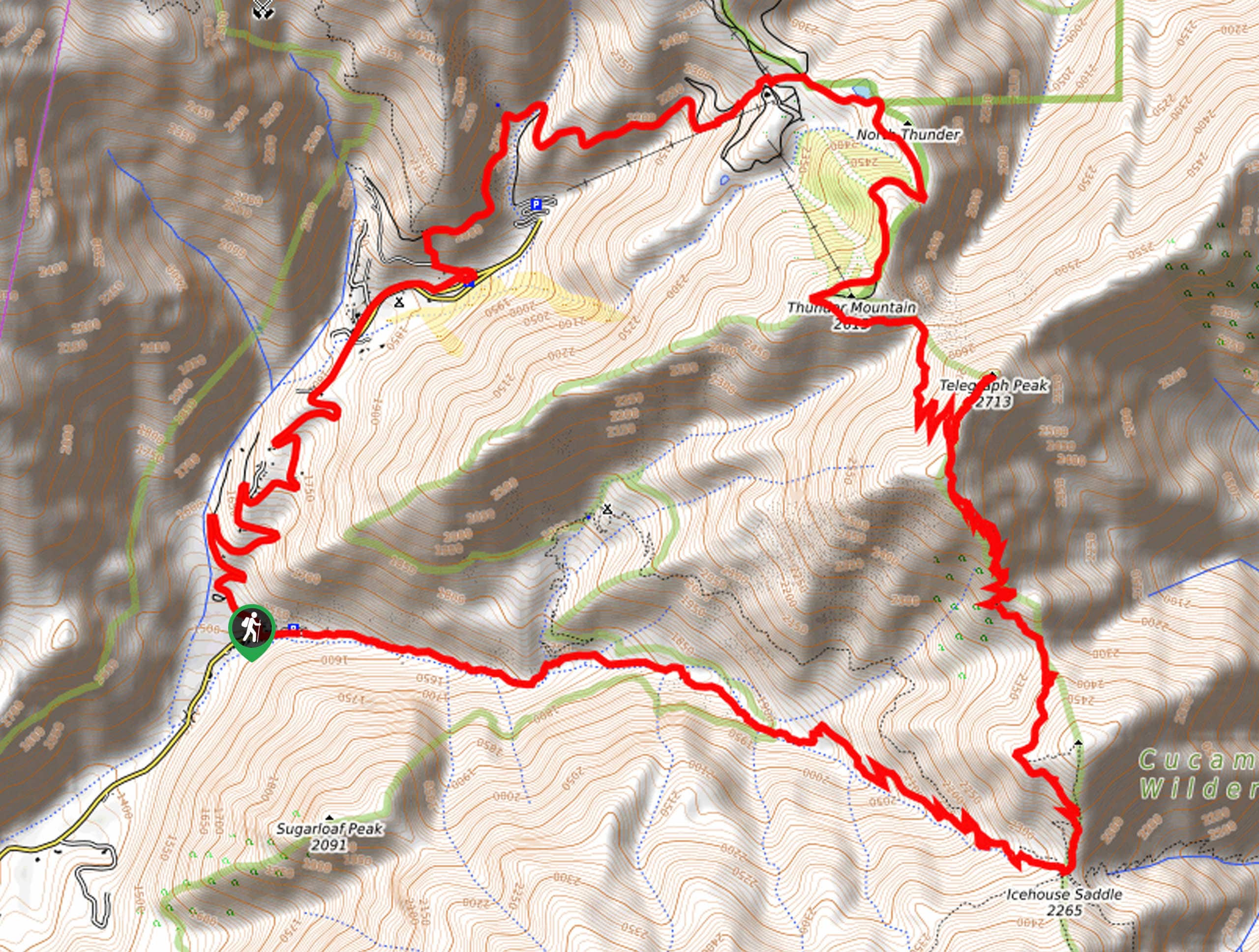 Three Ts Trail Map