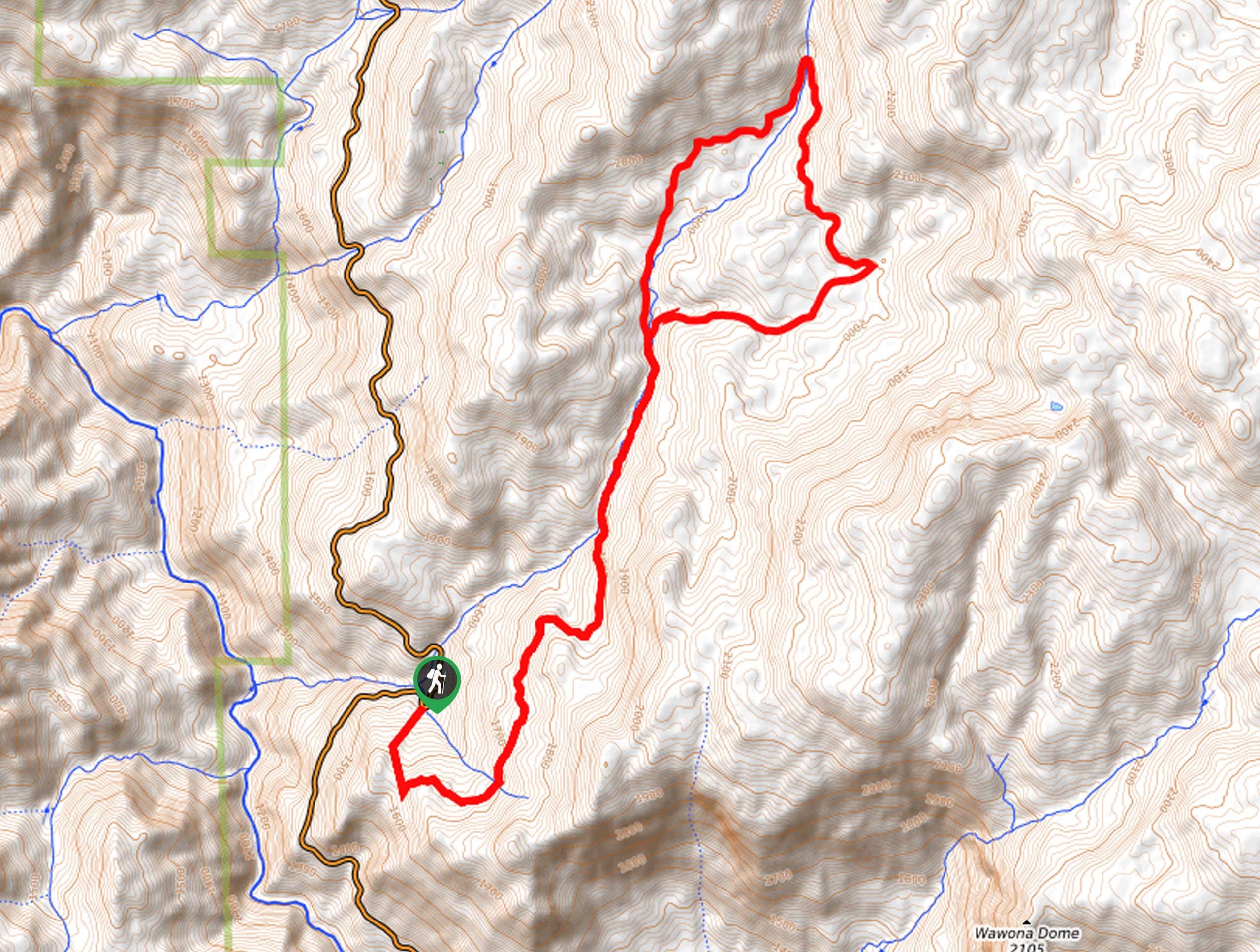 Alder Creek Loop Trail Map