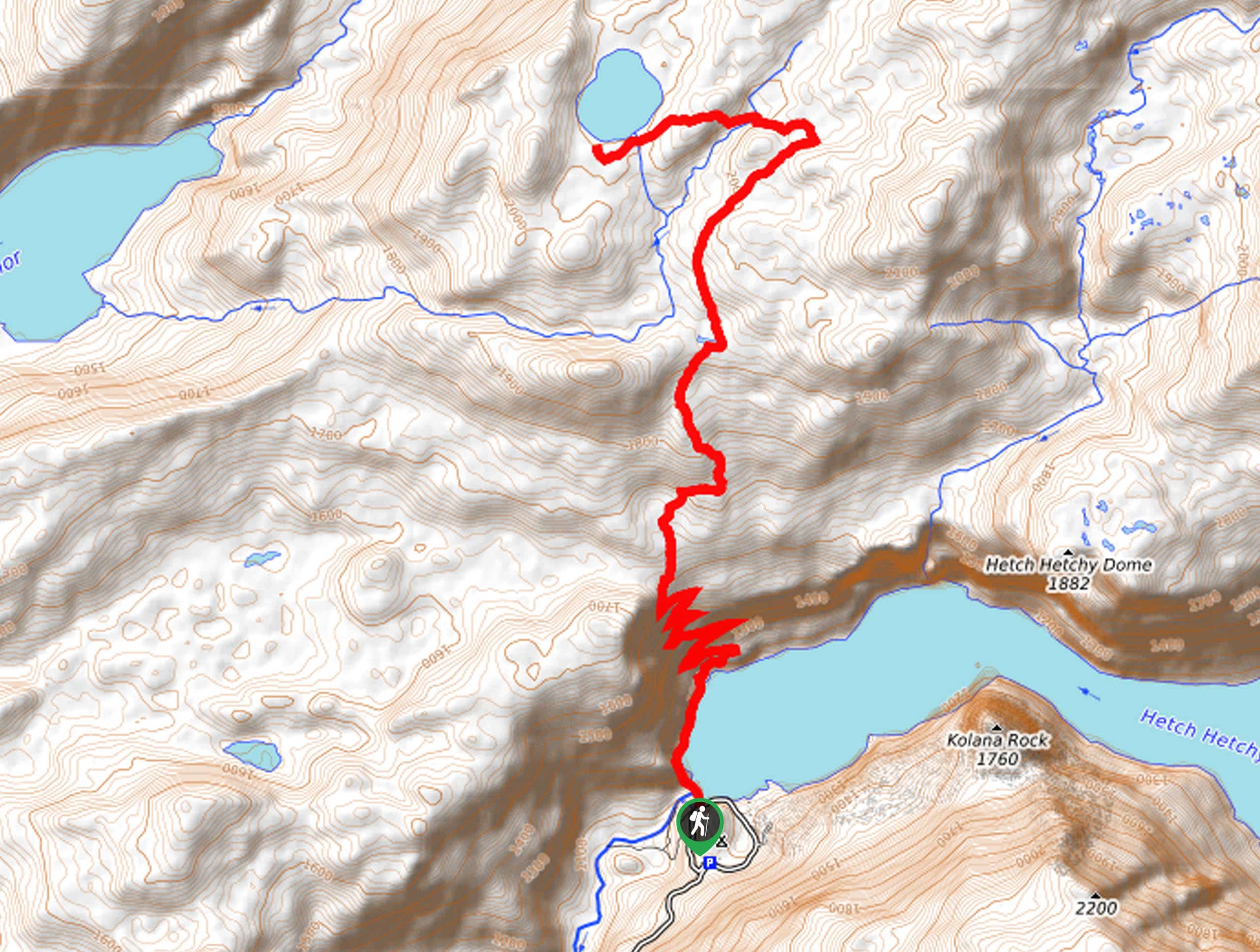 Laurel Lake Trail Map