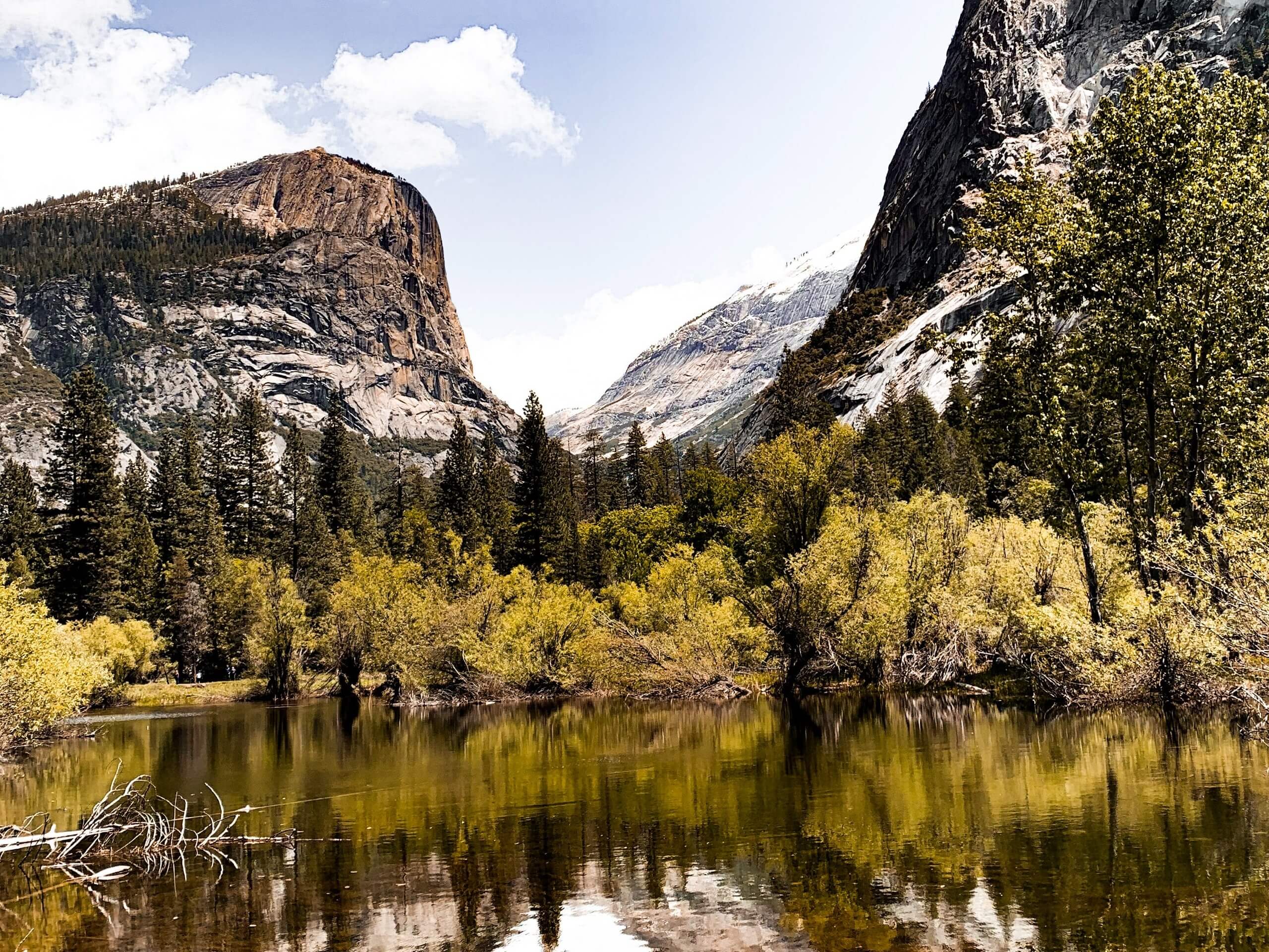 Mirror Lake via Shuttle Stop #17