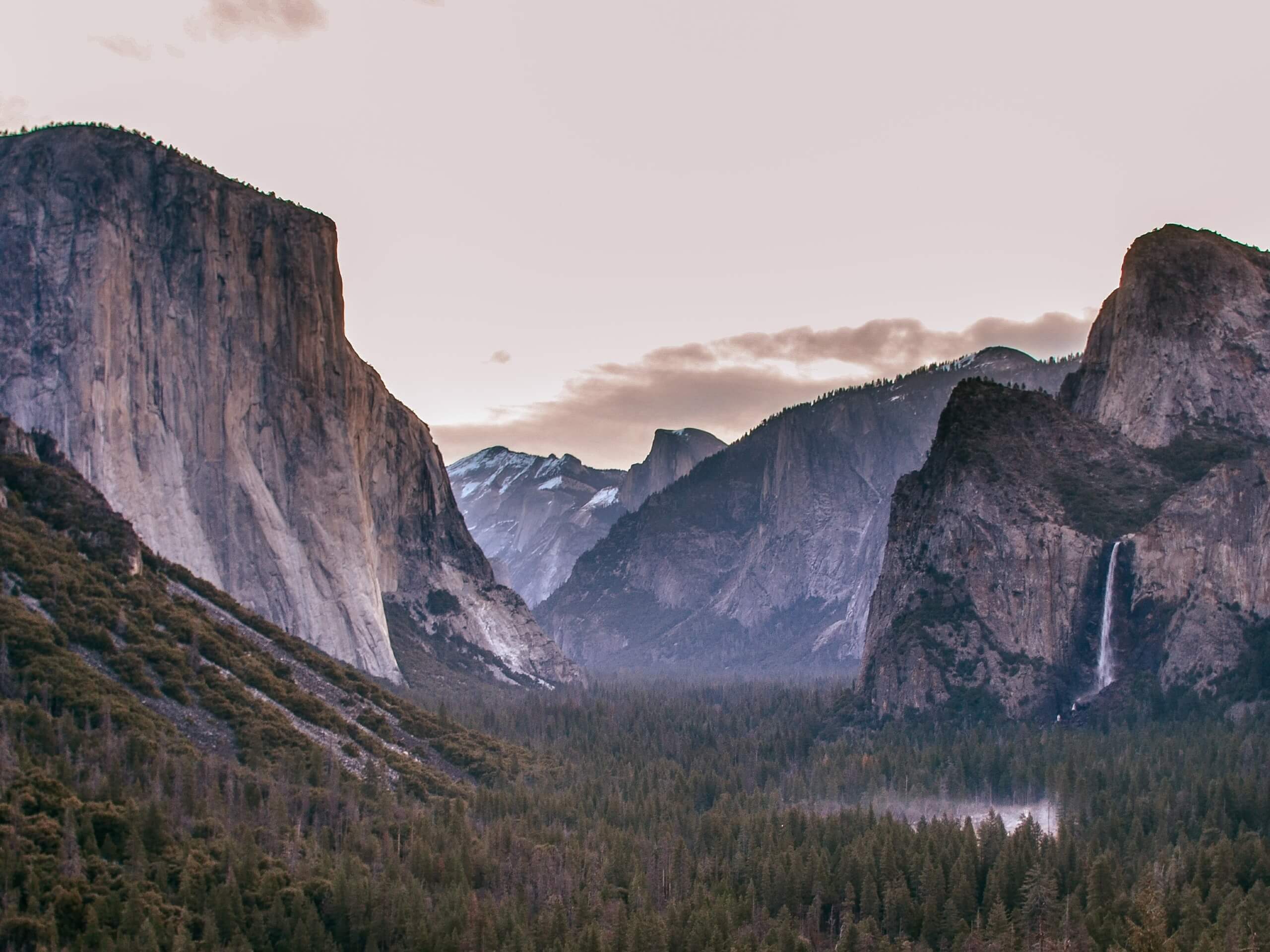 Tunnel View to Dewey Point Hike