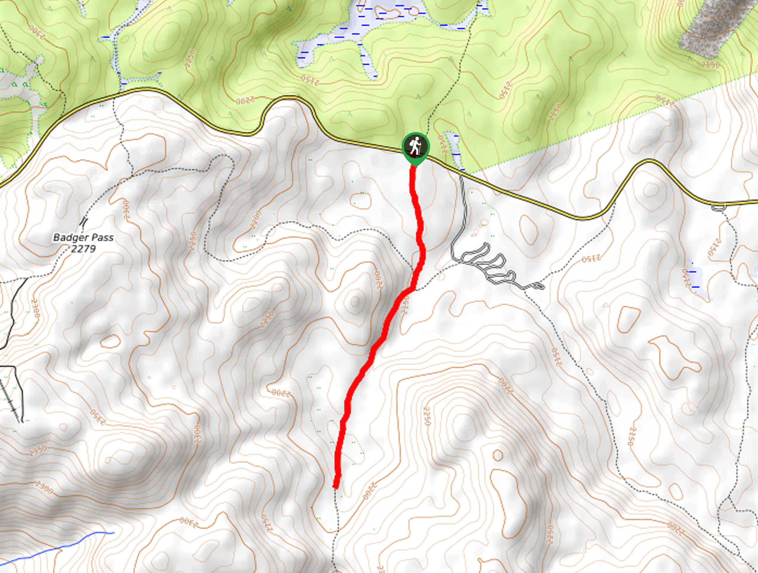 Westfall Meadows Trail Map