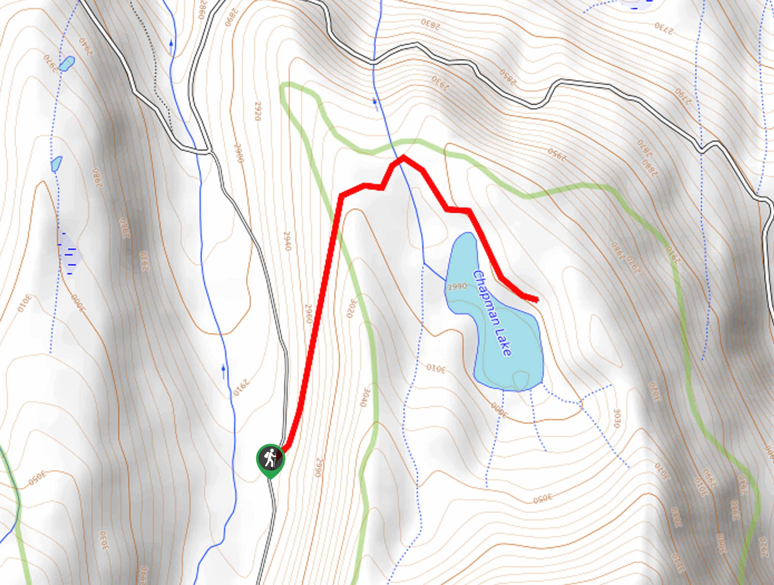Chapman Trail Map