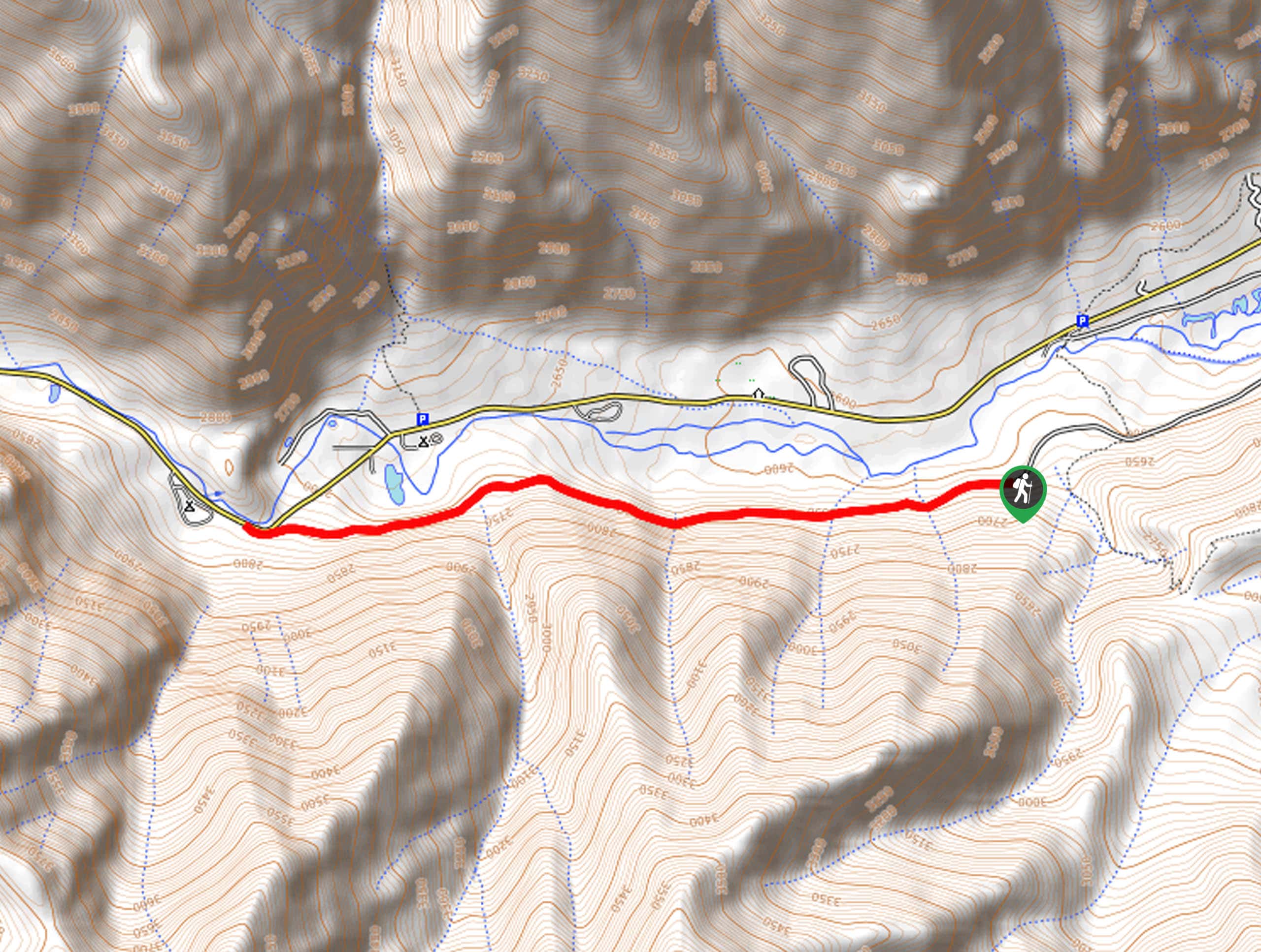 Narrow Gauge Trail Map