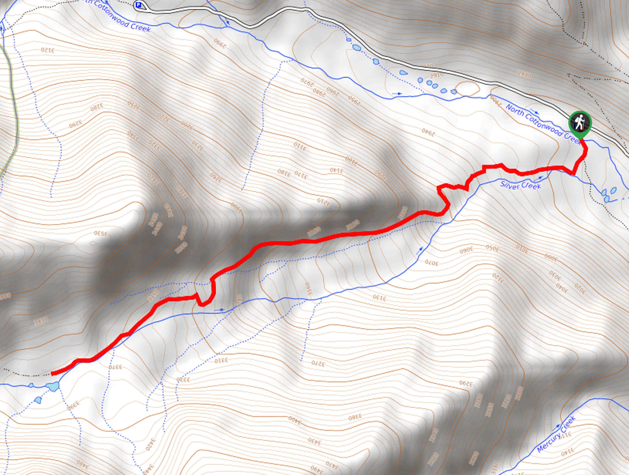 Silver Creek Trail Map