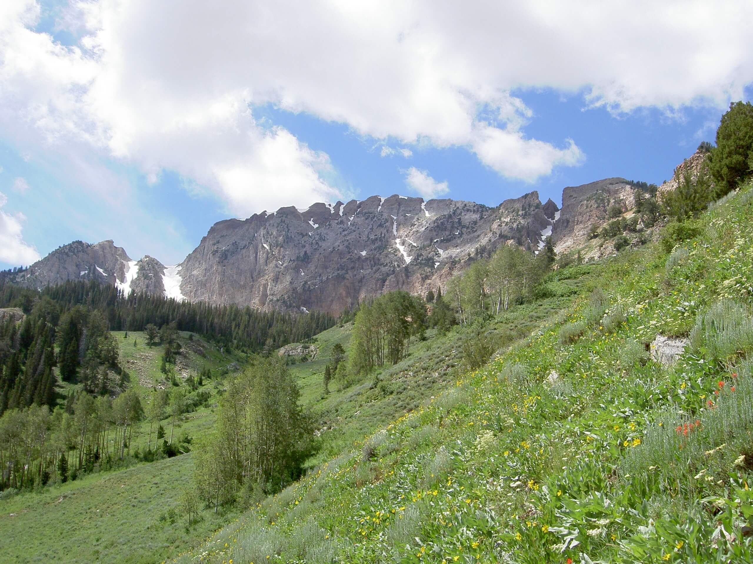 South Willow Lake via Stansbury Crest Trail