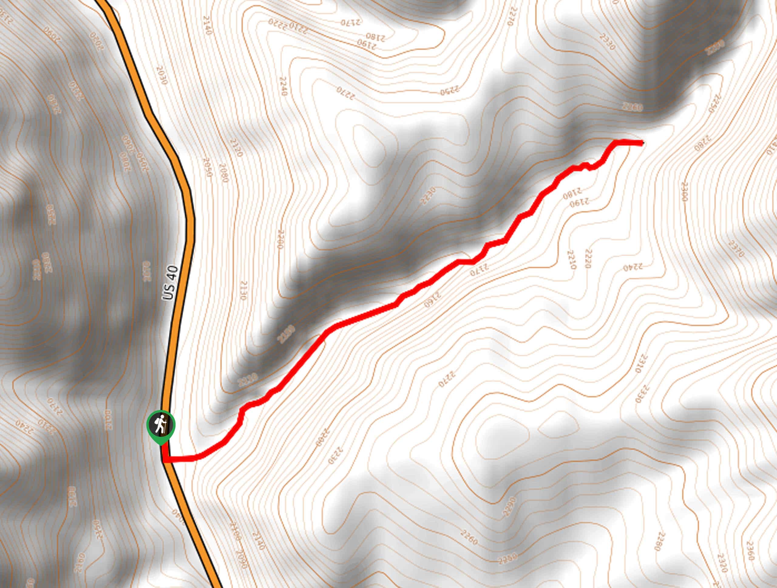 Clegg Canyon Trail Map