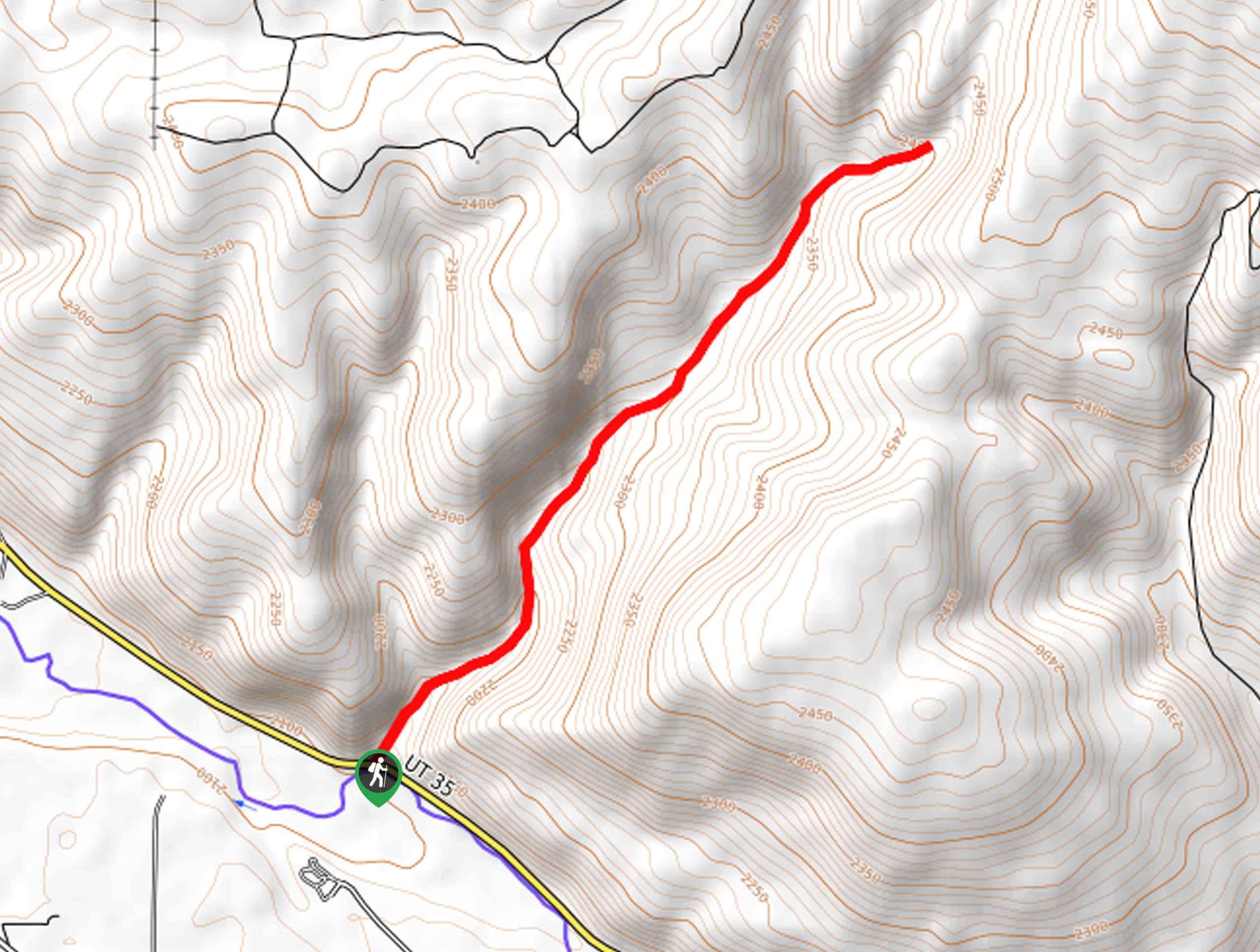 Riley’s Canyon Trail Map