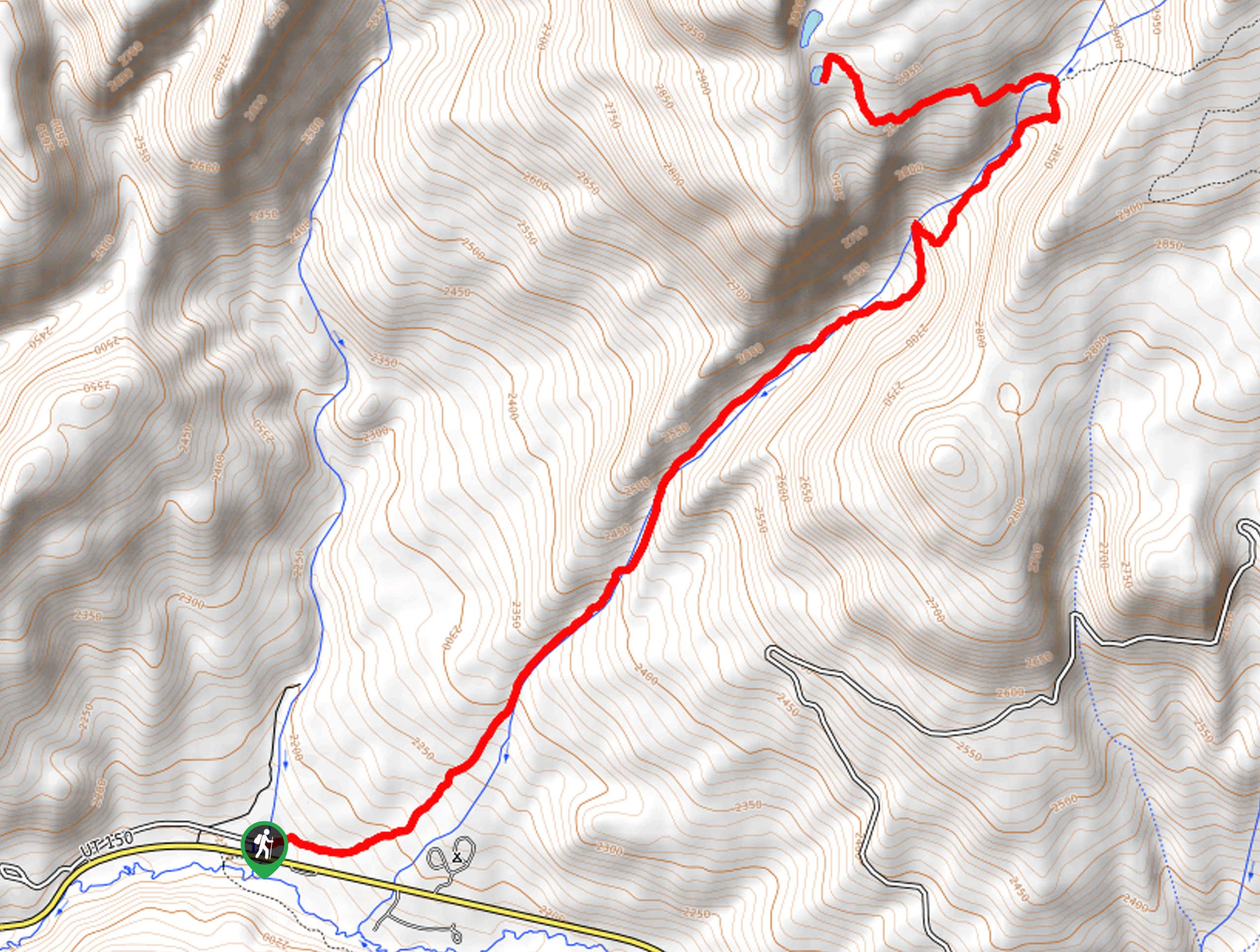 Yellow Pine Trail Map