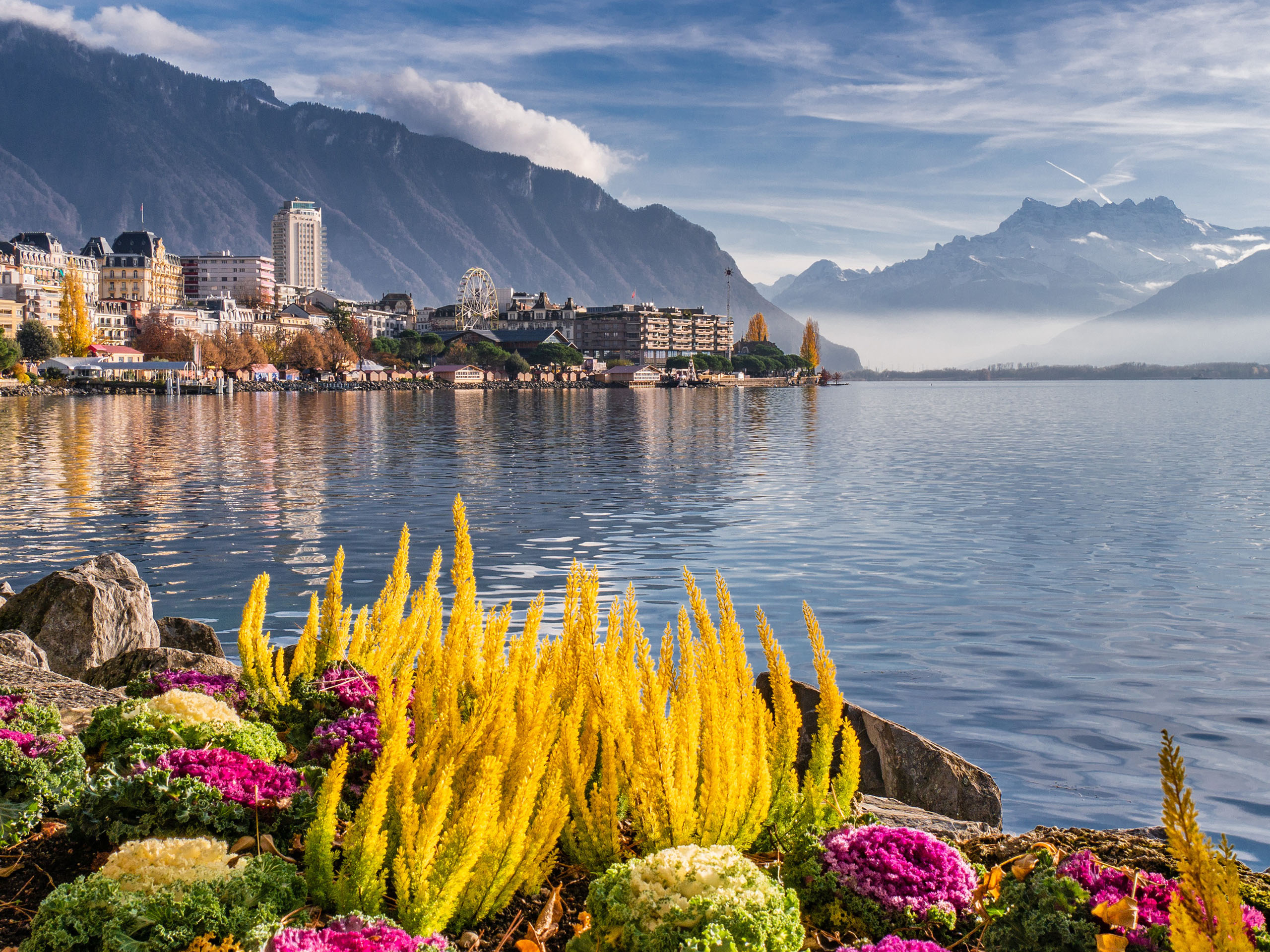 Montreux - a glamorous resort town