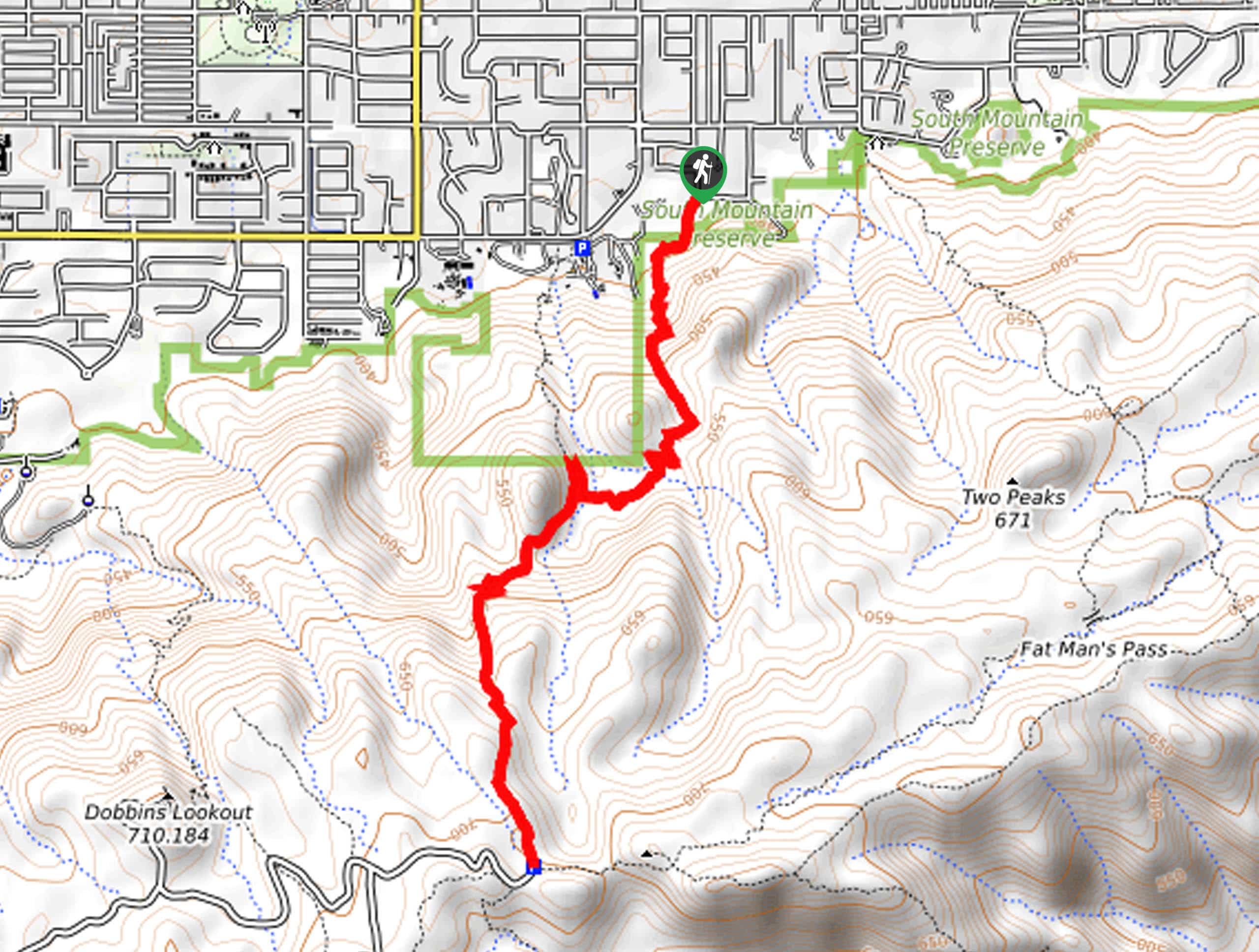 Geronimo Trail Map