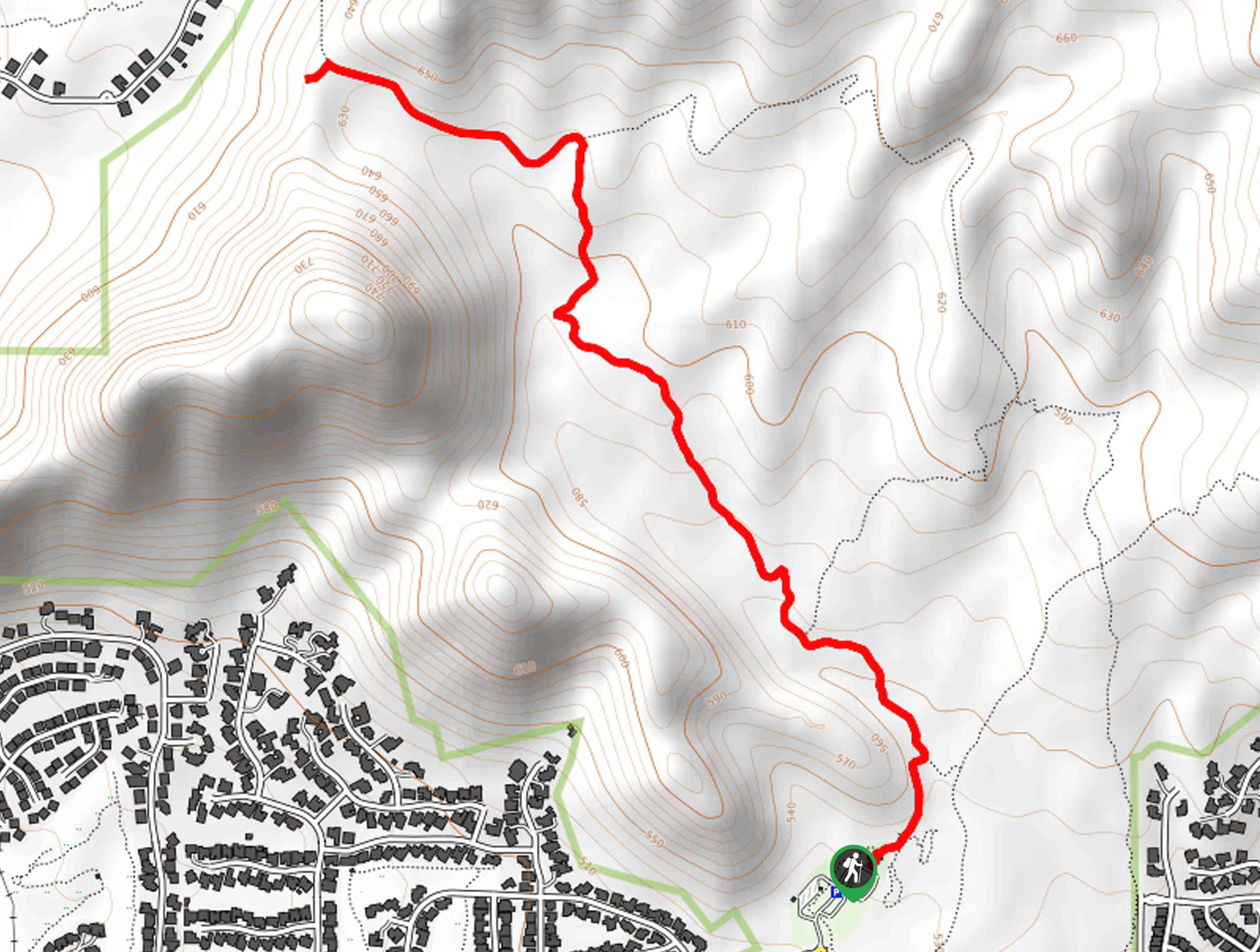 Lost Dog Trail Map