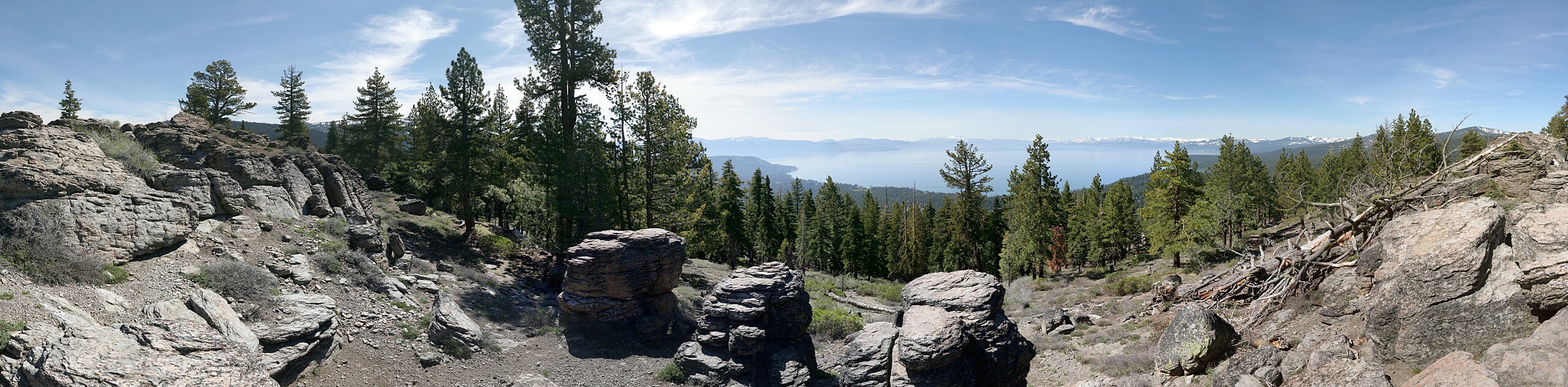 Tahoe Rim Trail to Picnic Rock Viewpoint