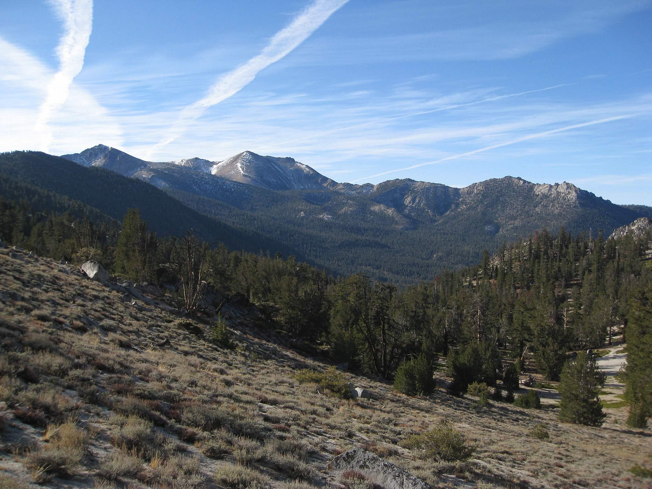 Tahoe Rim Trail to Twin Crags