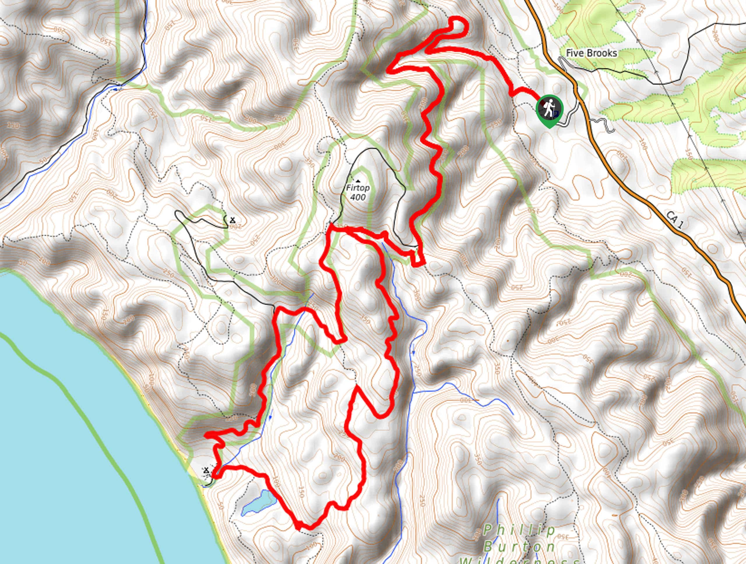 Stewart and Alamea Loop Trail Map