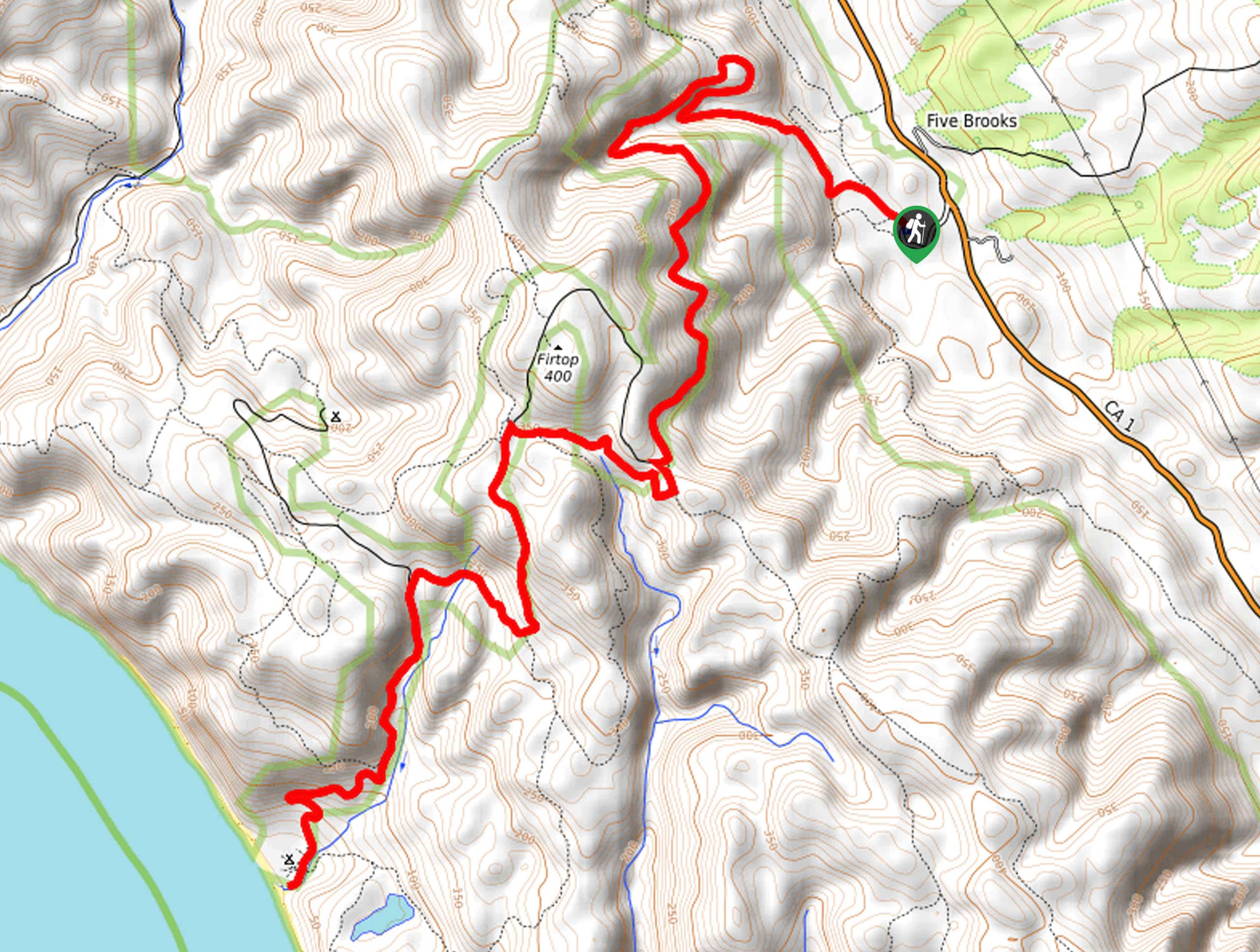 Wildcat Camp Trail Map