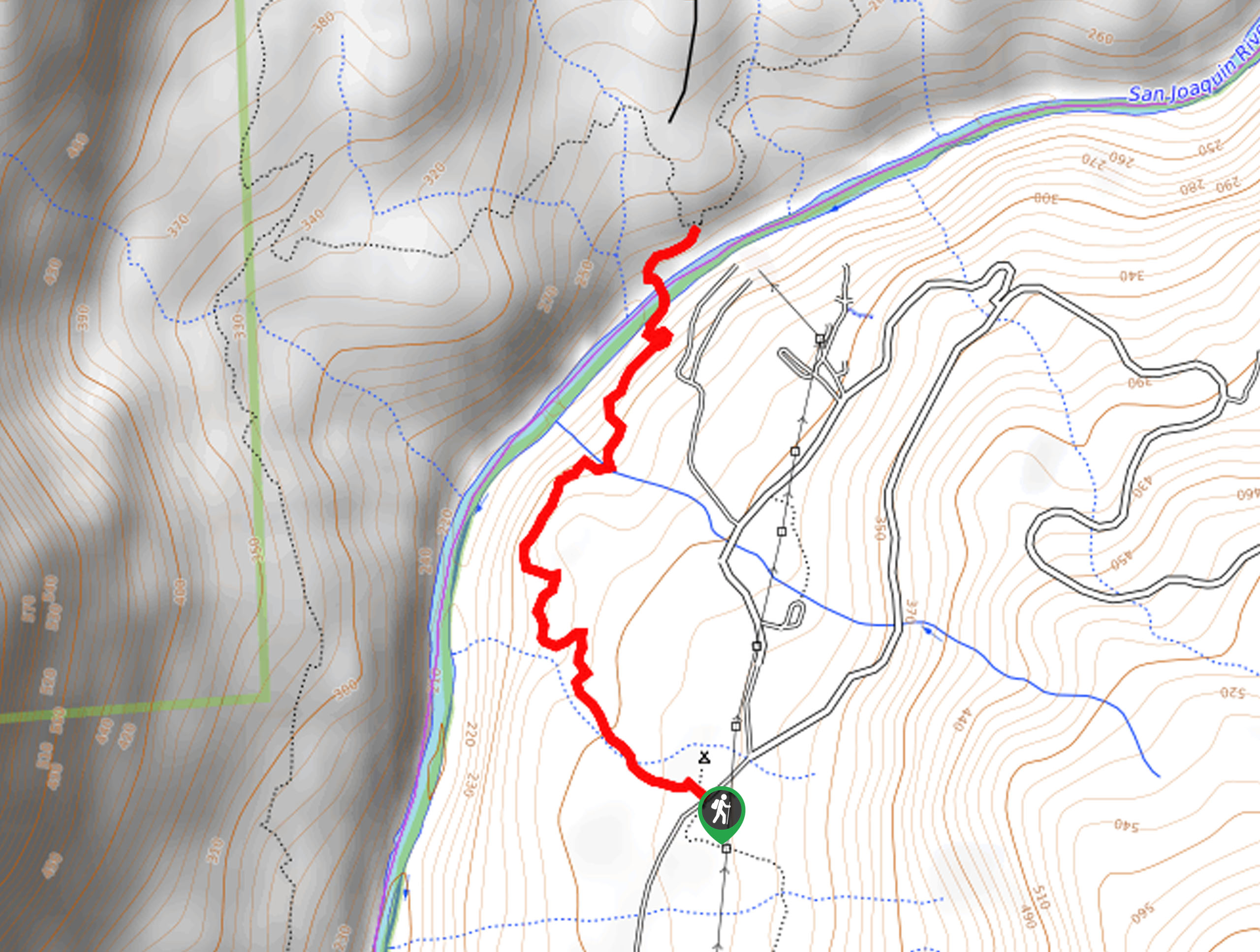 Pa'san Ridge Trail Map