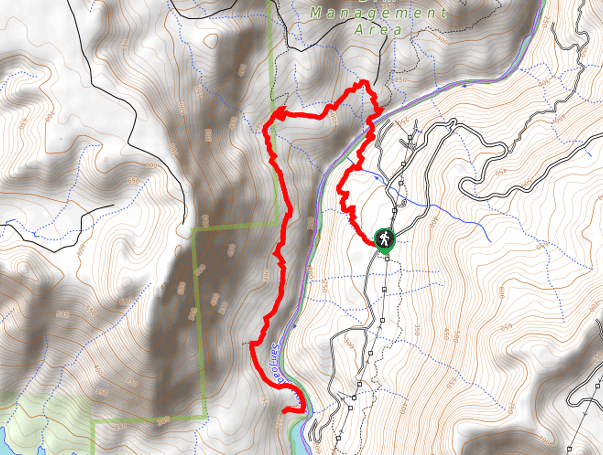 Wuh-Ki'o Trail Map
