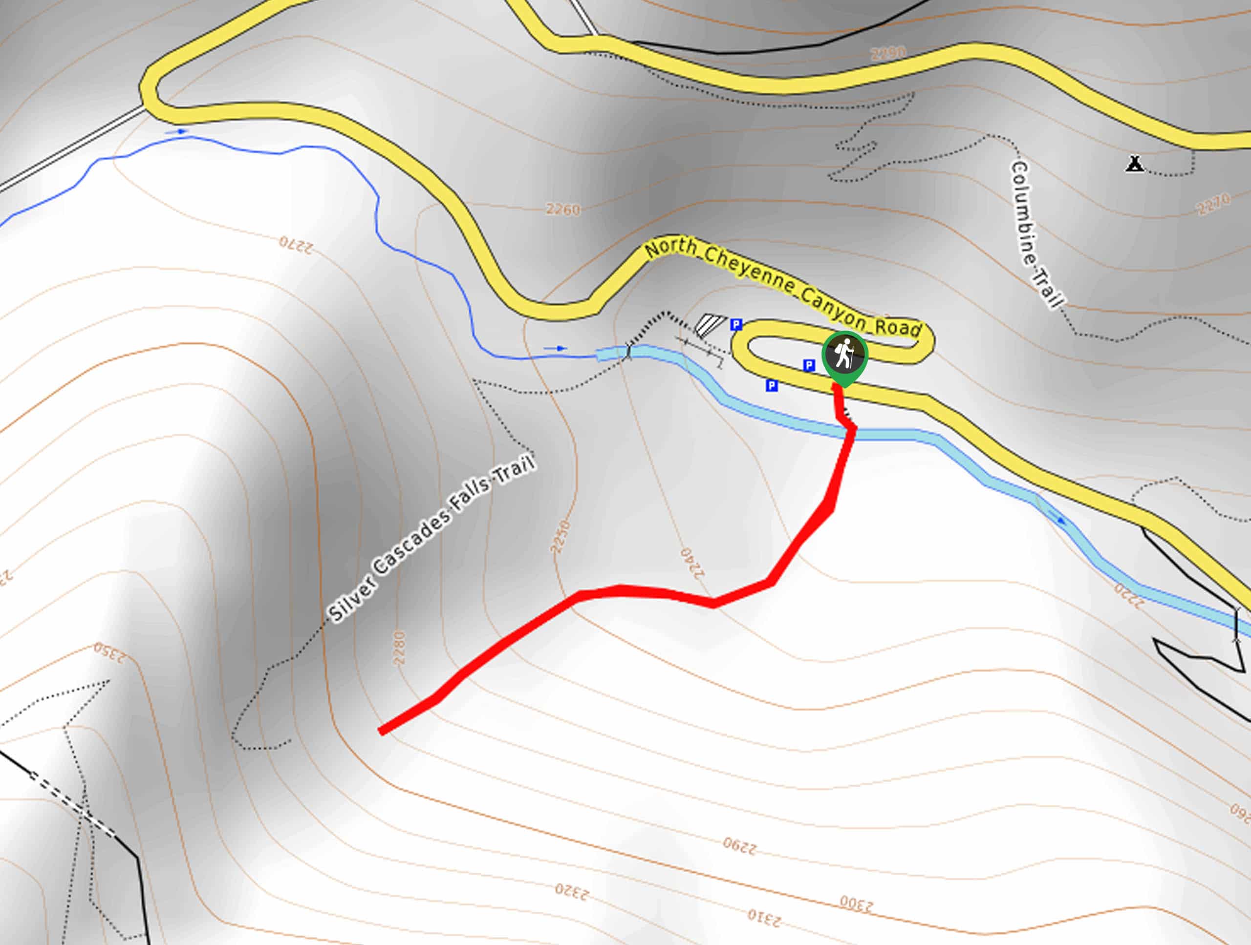 Buffalo Canyon Trail Map