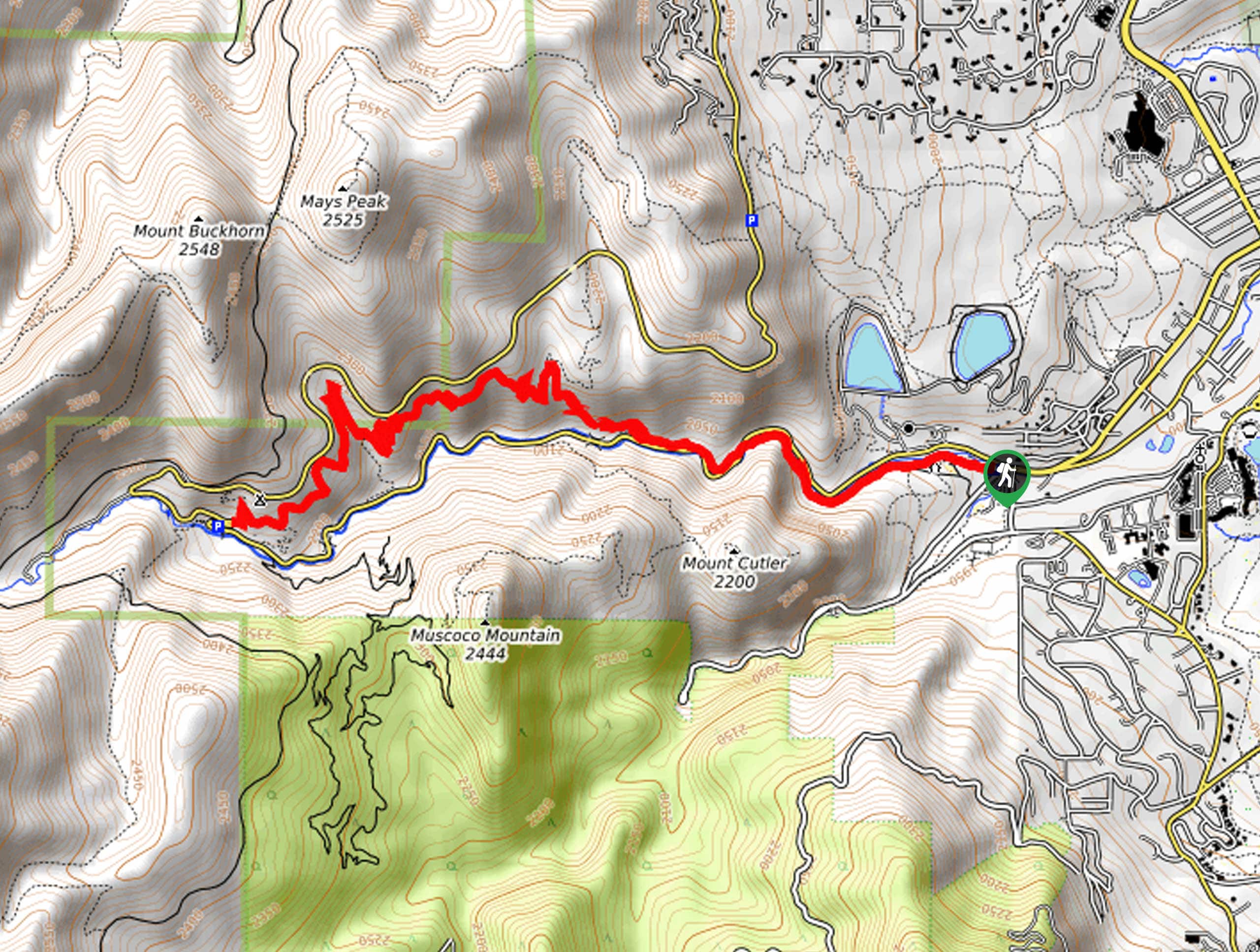 Columbine Trail Map