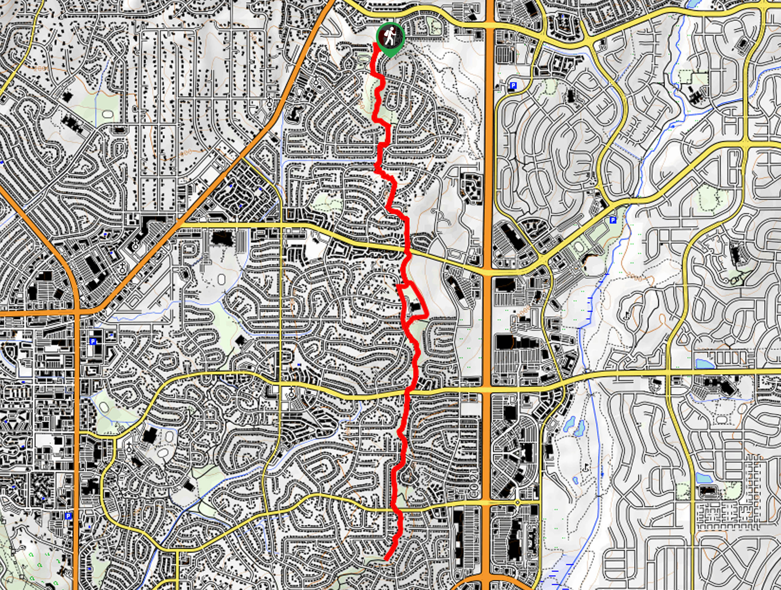 Homestead Trail Map