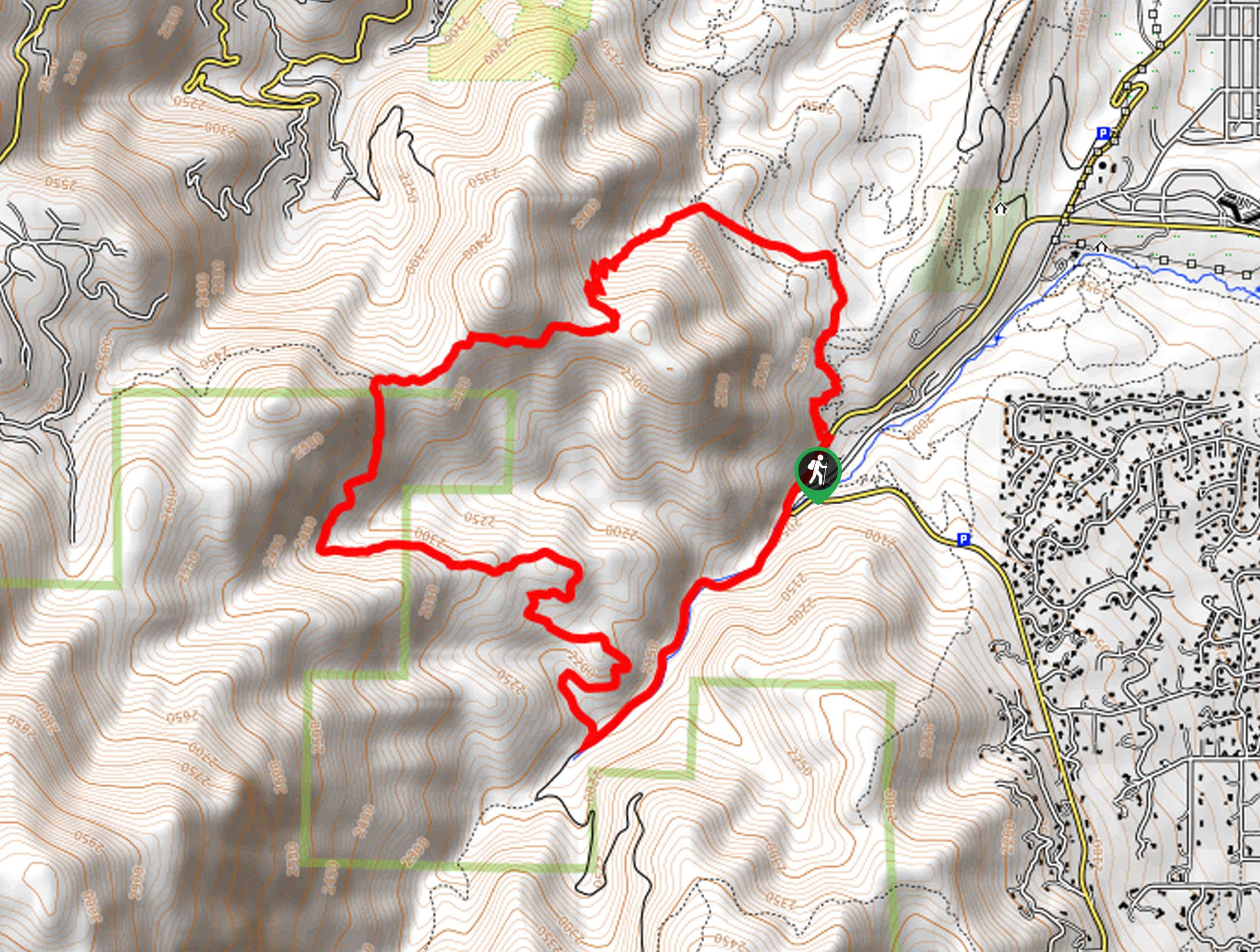 Palmer Trail Section 16 Map