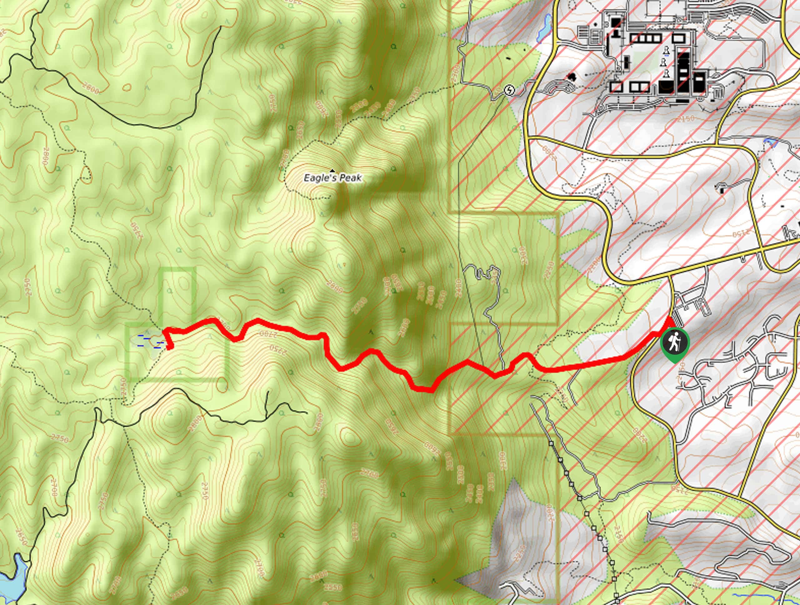 Stanley Canyon Trail Map