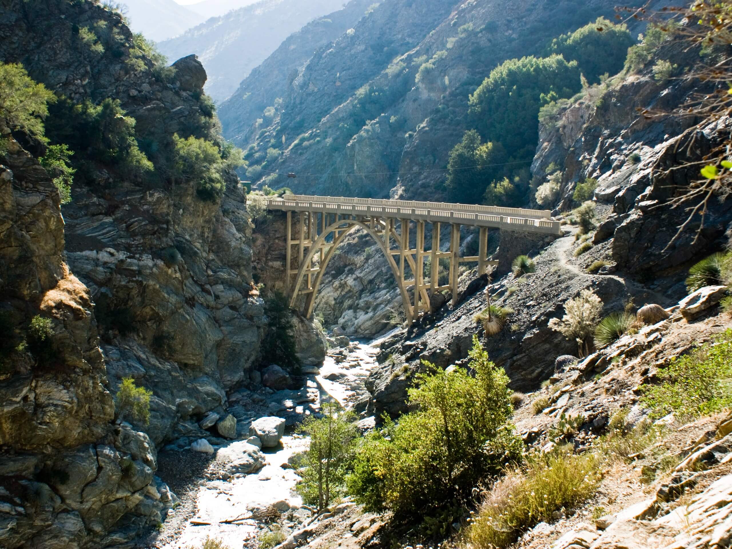 Bridge to Nowhere via East Fork Trail