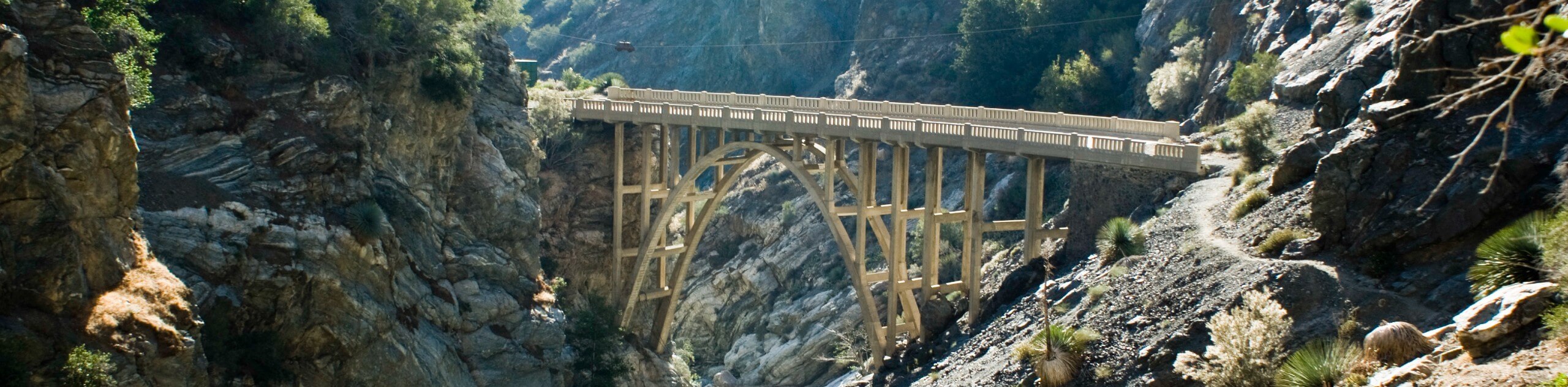 Bridge to Nowhere via East Fork Trail