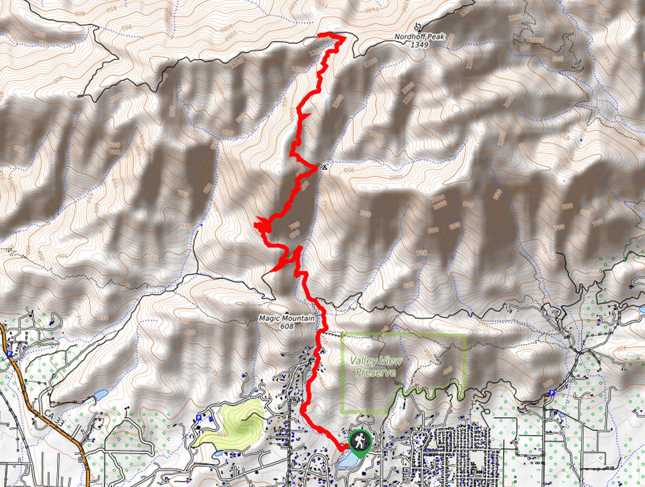 Pratt Trail Map