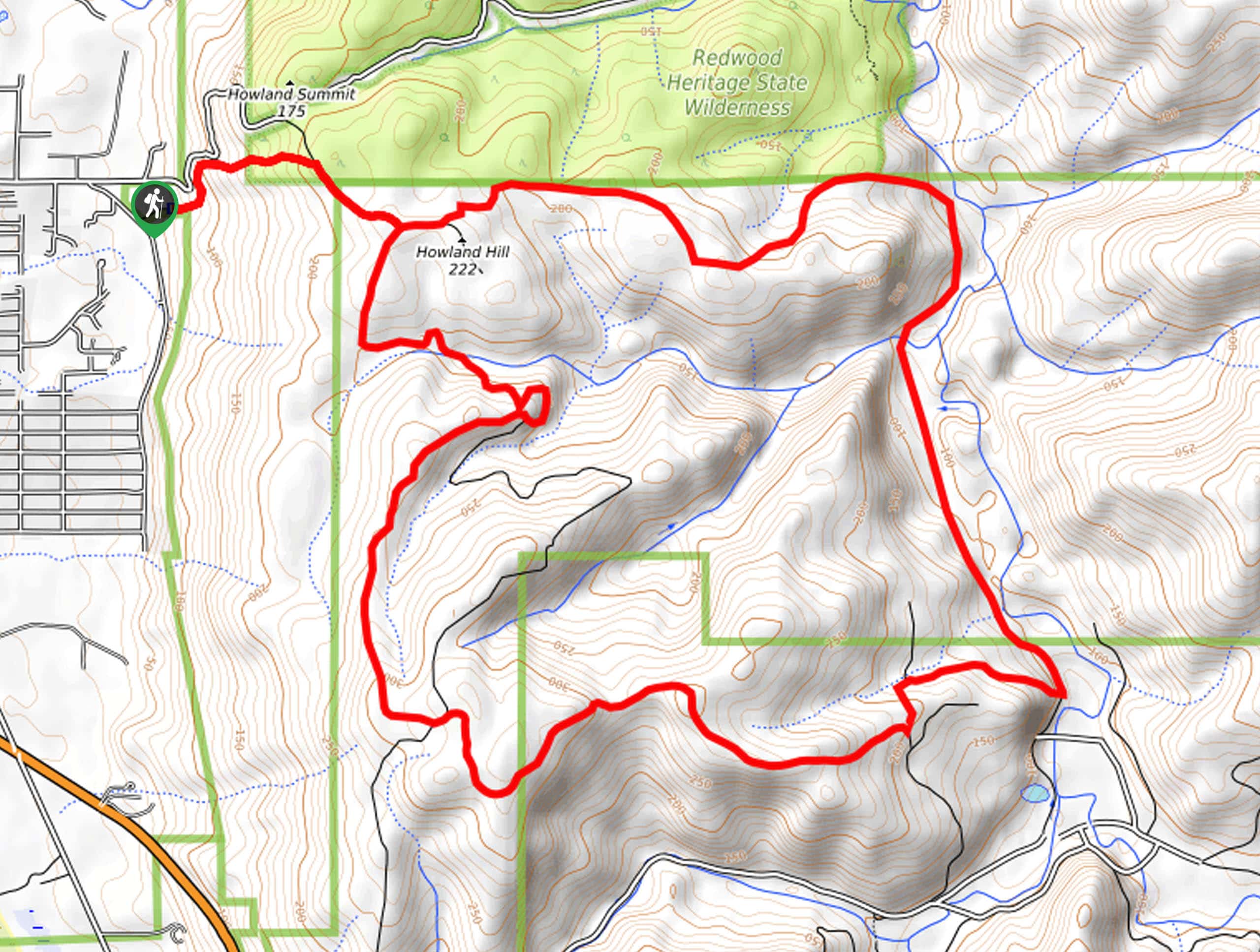 Mill Creek Horse Trail Map