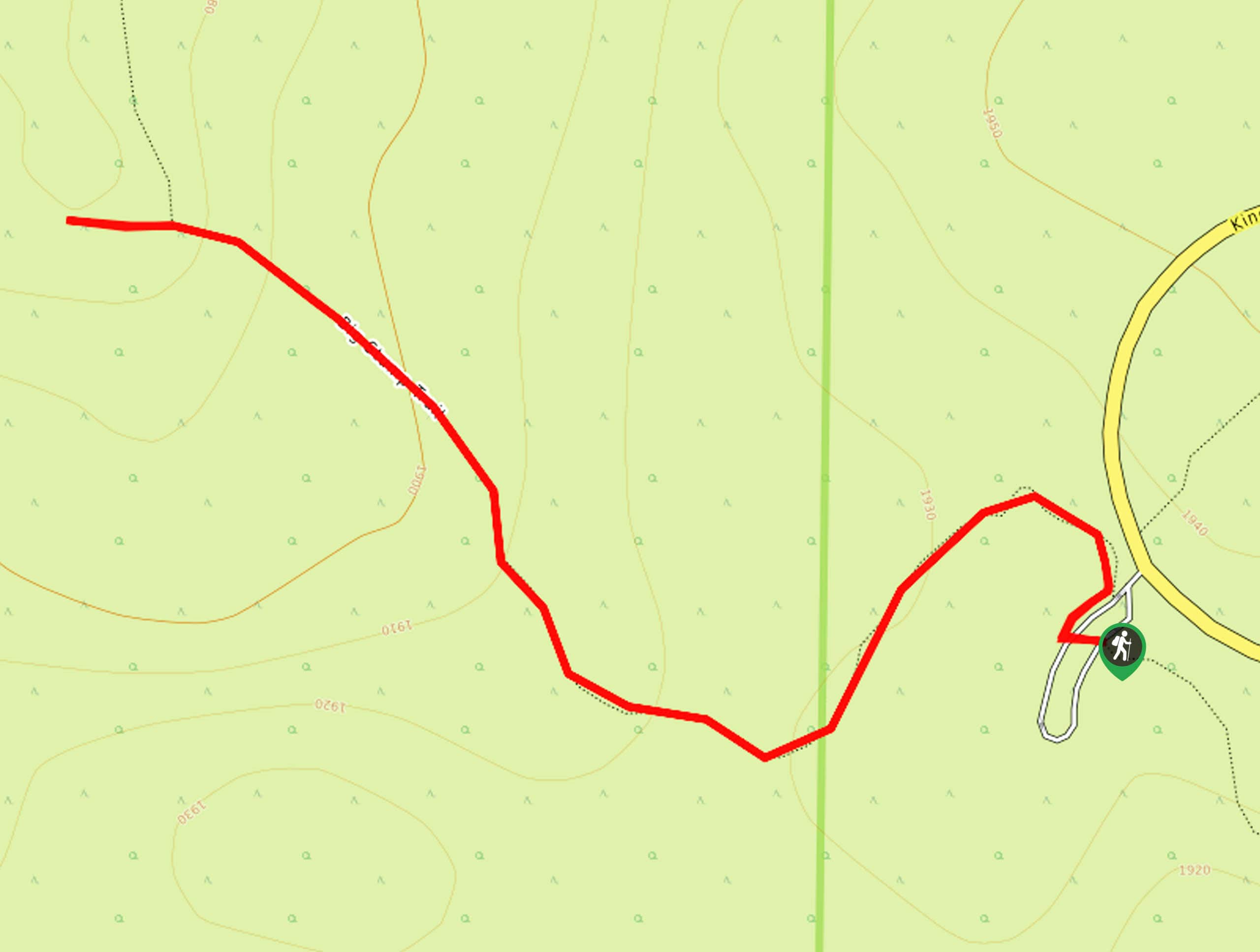 Hitchcock Meadow Hike Map
