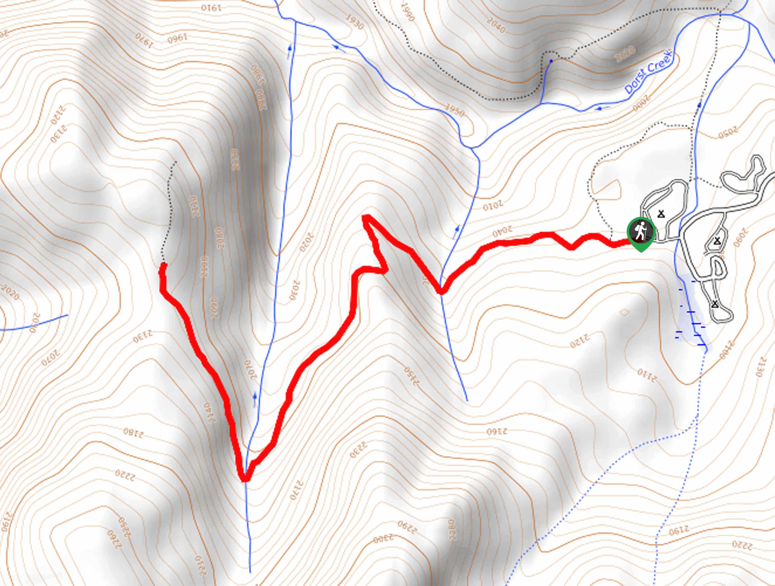 Muir Grove Trail Map