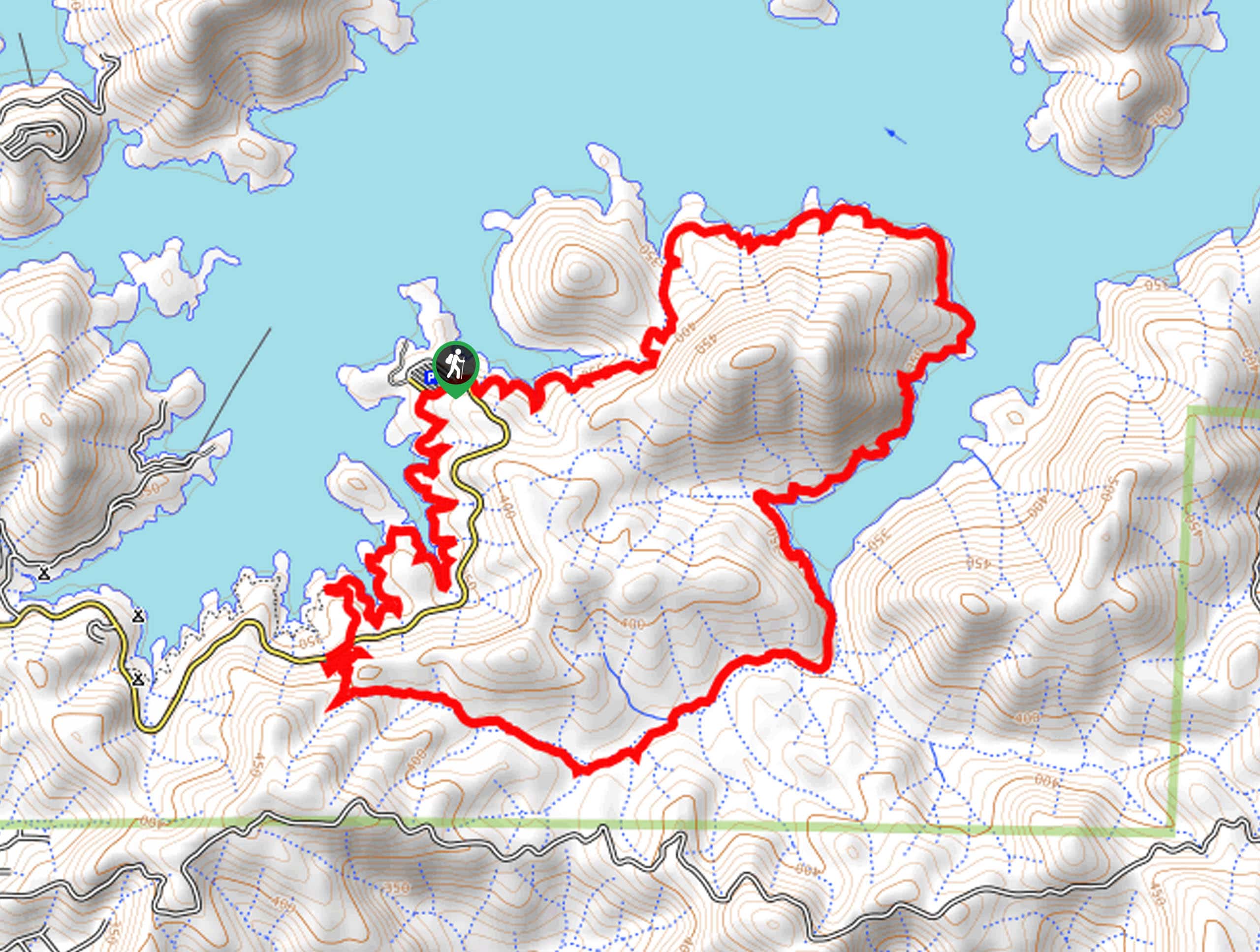 Clikapudi Trail Map