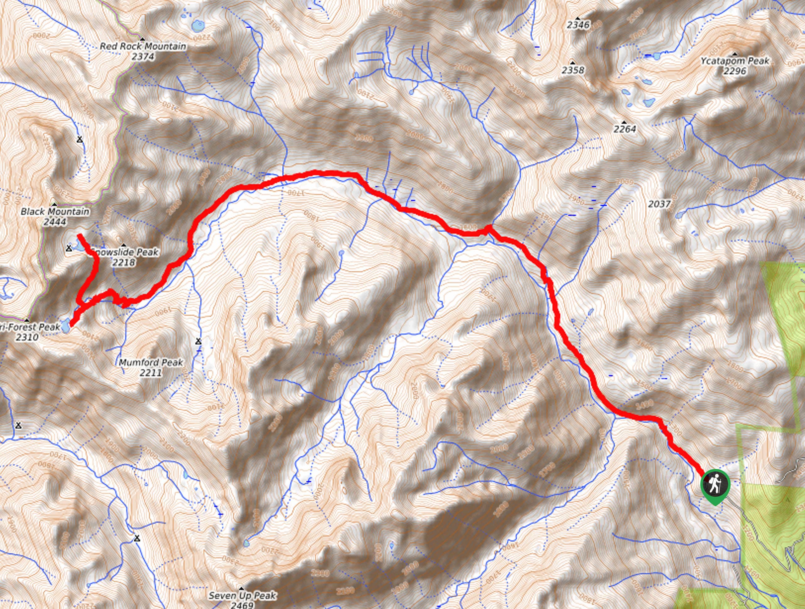 Swift Creek Trail Map