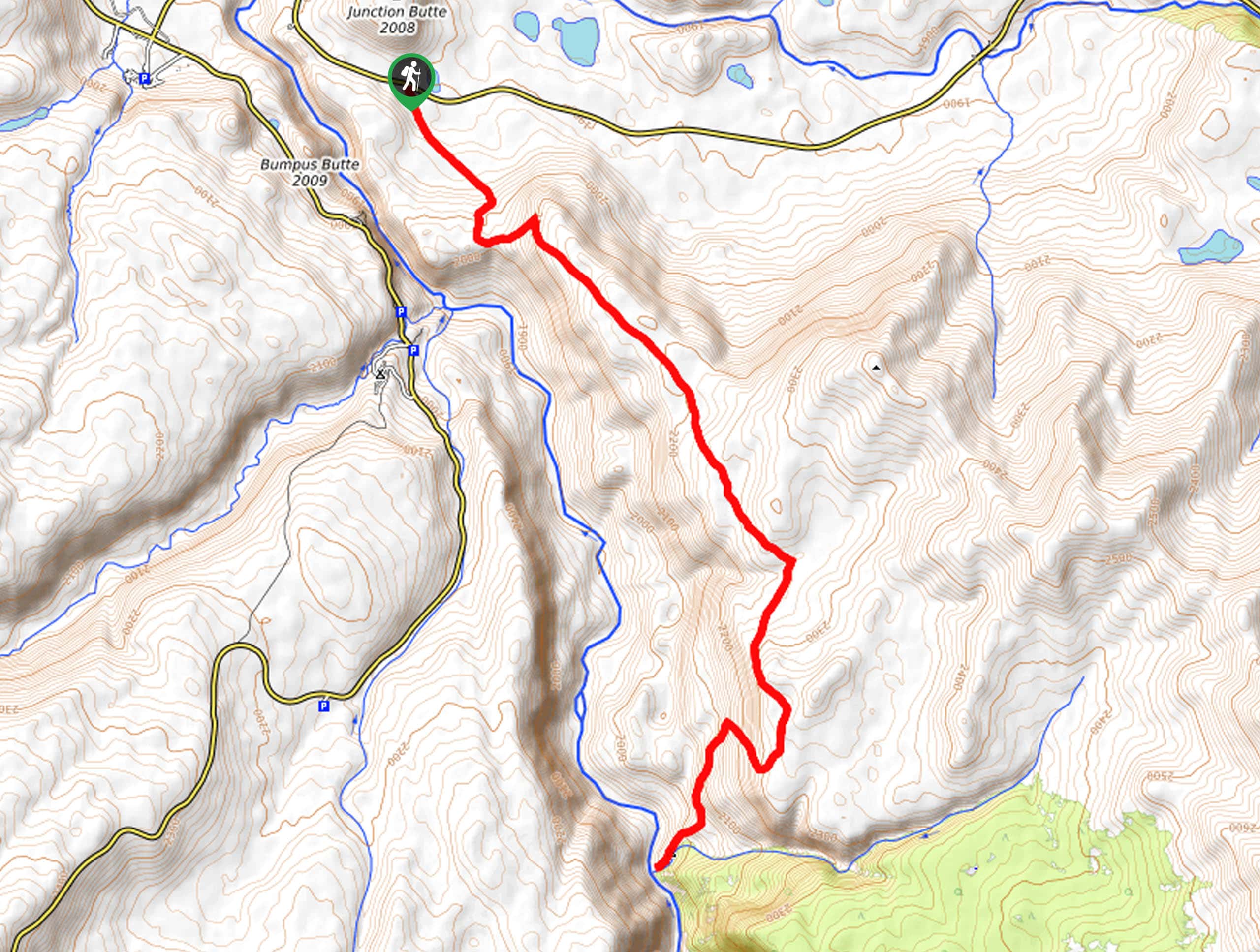 Agate Creek Trail Map
