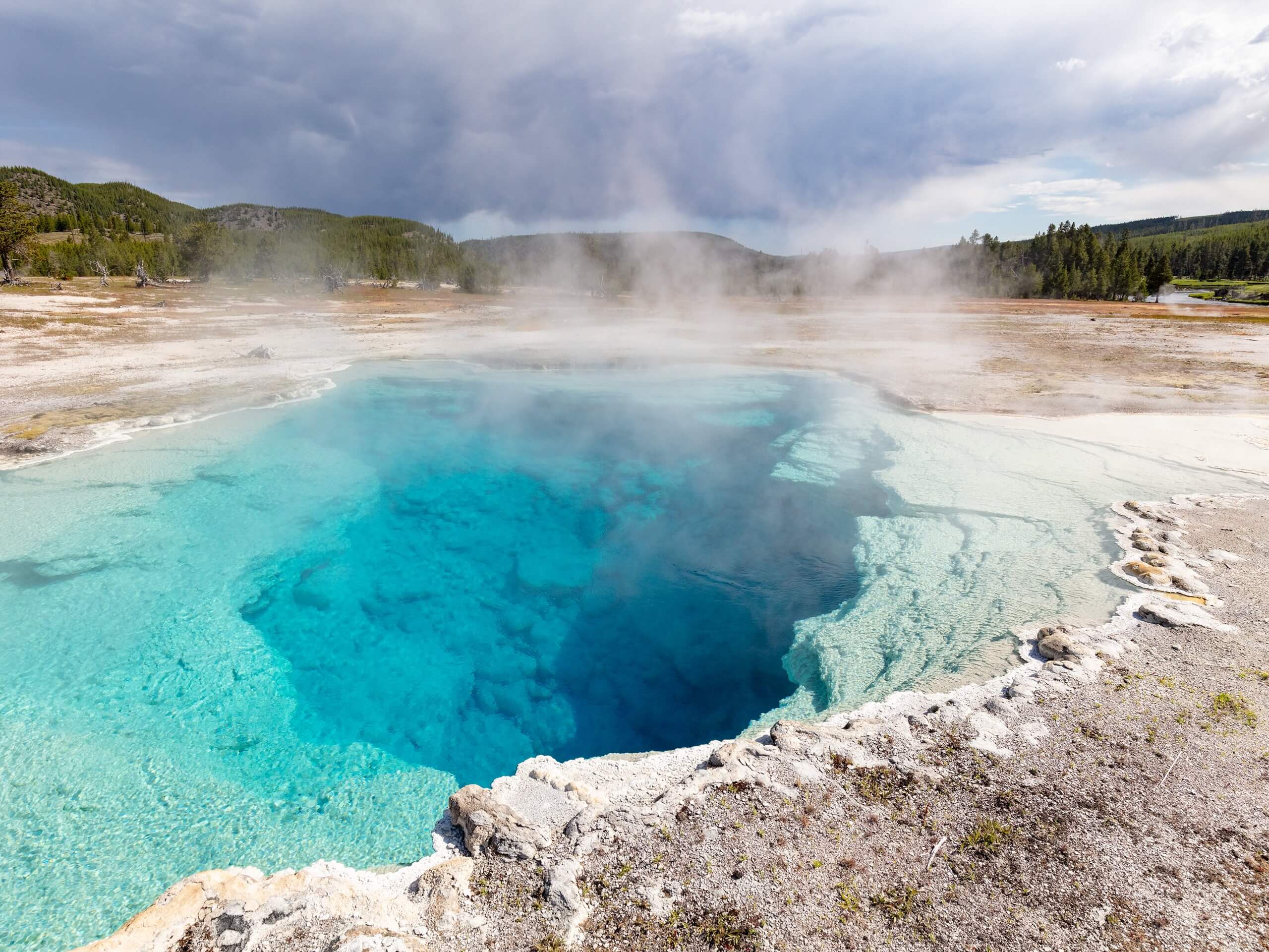 Biscuit Basin to Morning Glory Pool