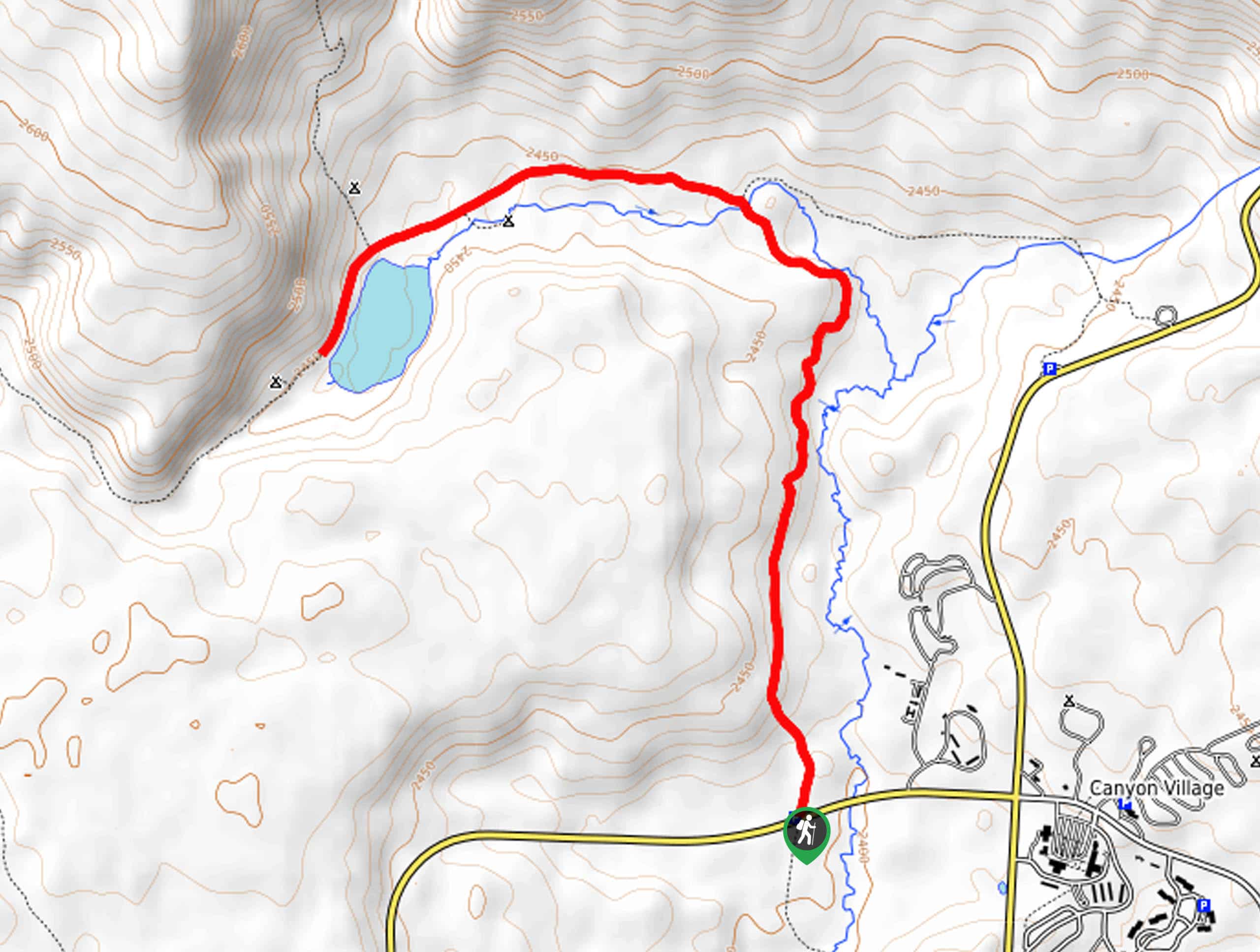 Cascade Lake Map