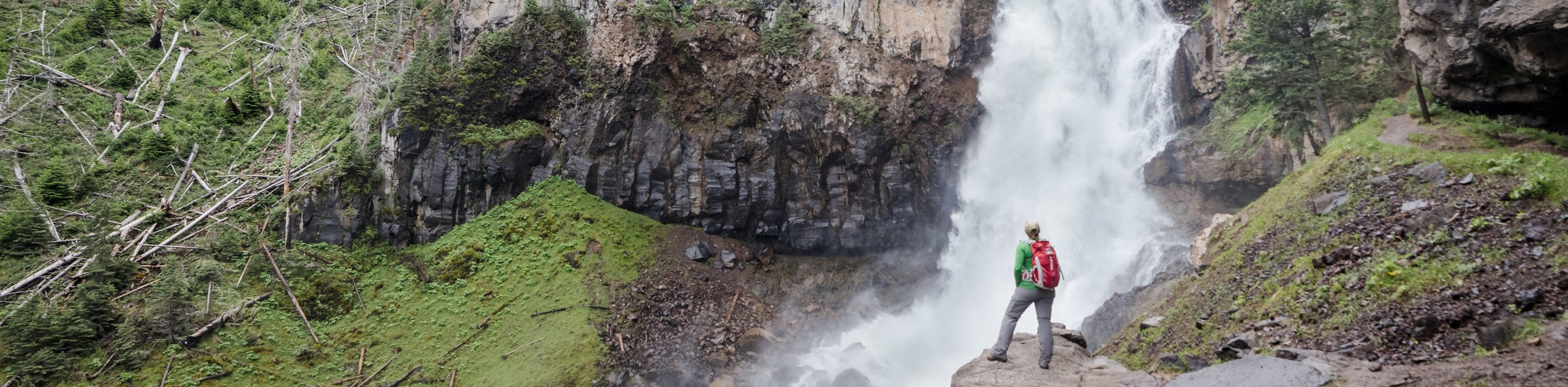 Osprey Falls Via Old Bunsen Peak Road
