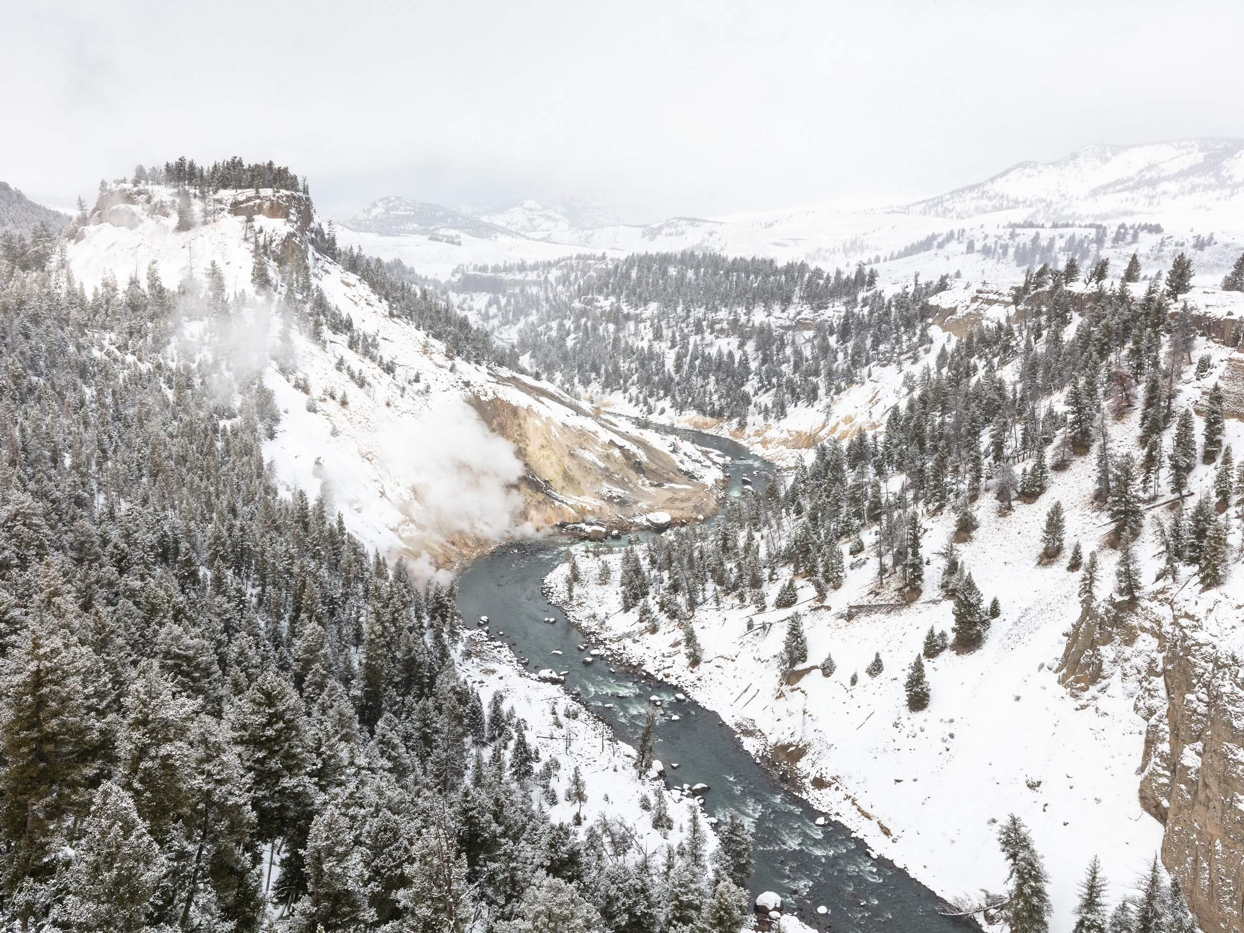 Explore The Yellowstone River Overlook Hiking Trail